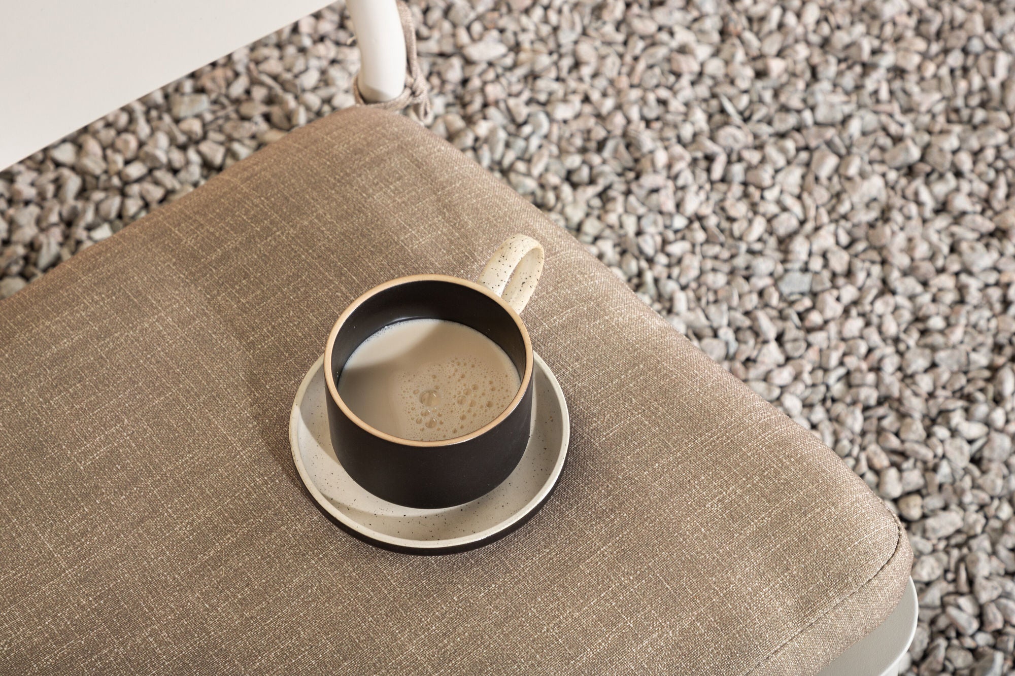 Venture Home Lina Lounge stol 2-pack - Beige / Sand Cushion
