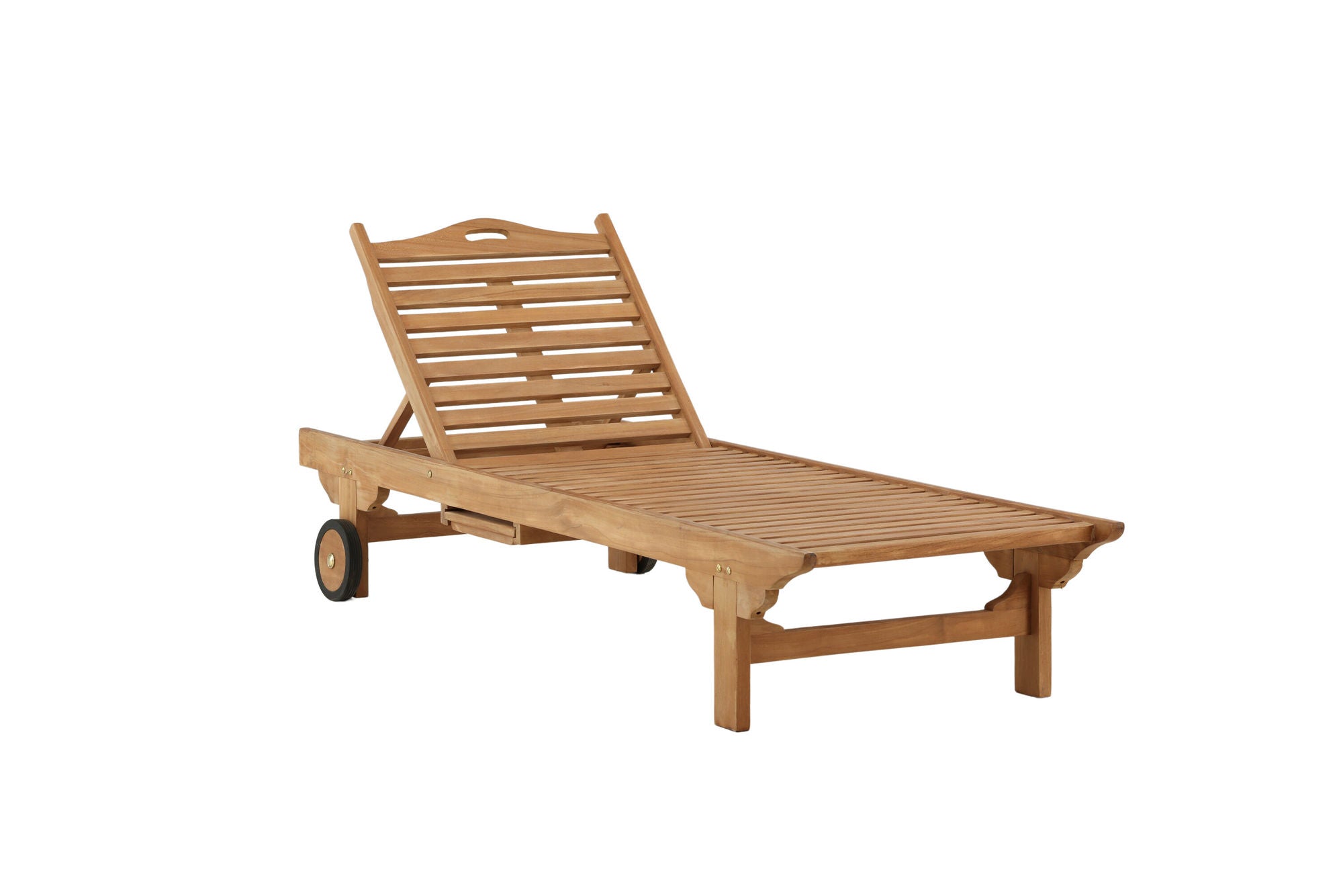 Venture Home Ghana - Sun Lounge- Natural - Teak -