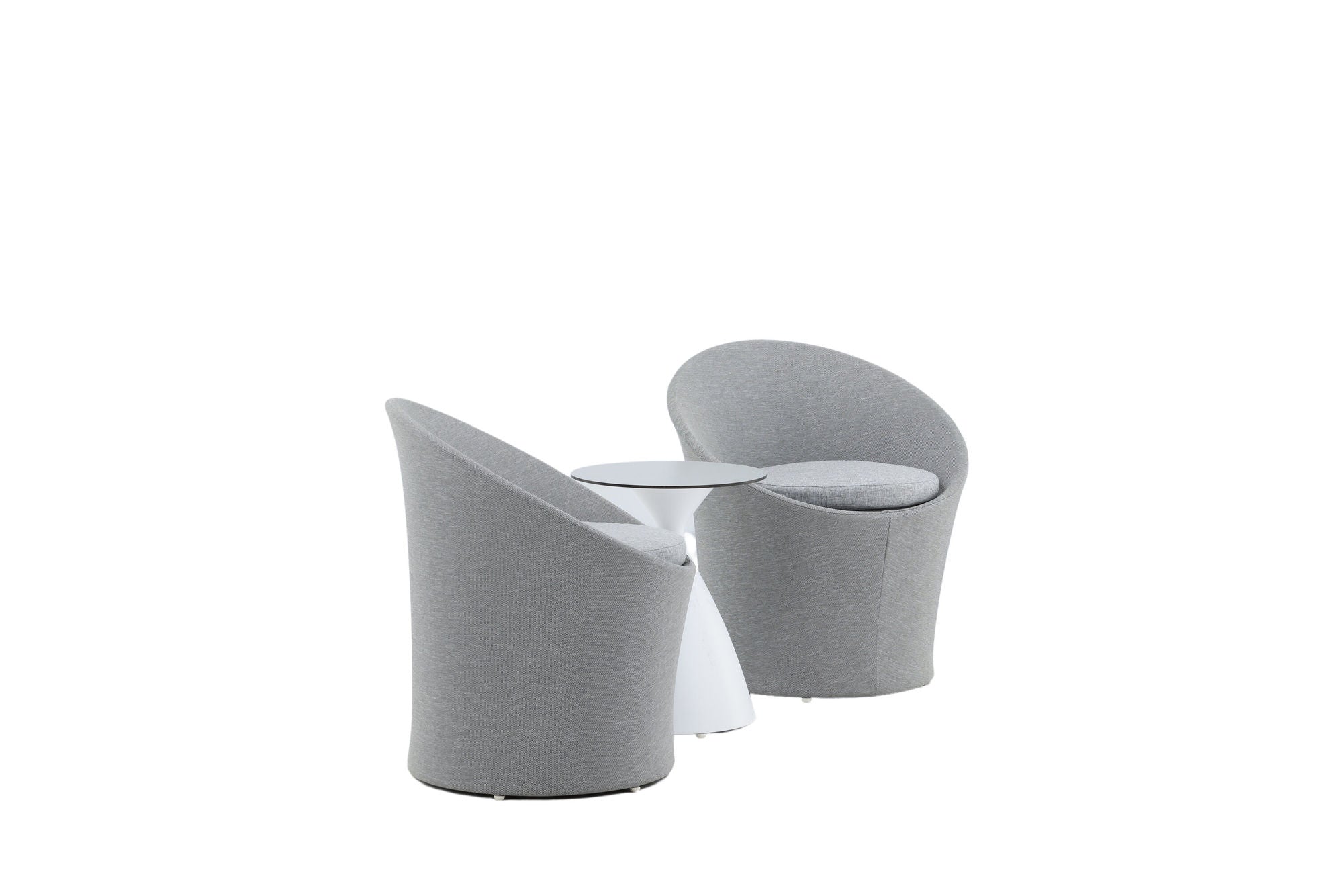 Venture Home Spoga - Lounge Set- White / Grey - -