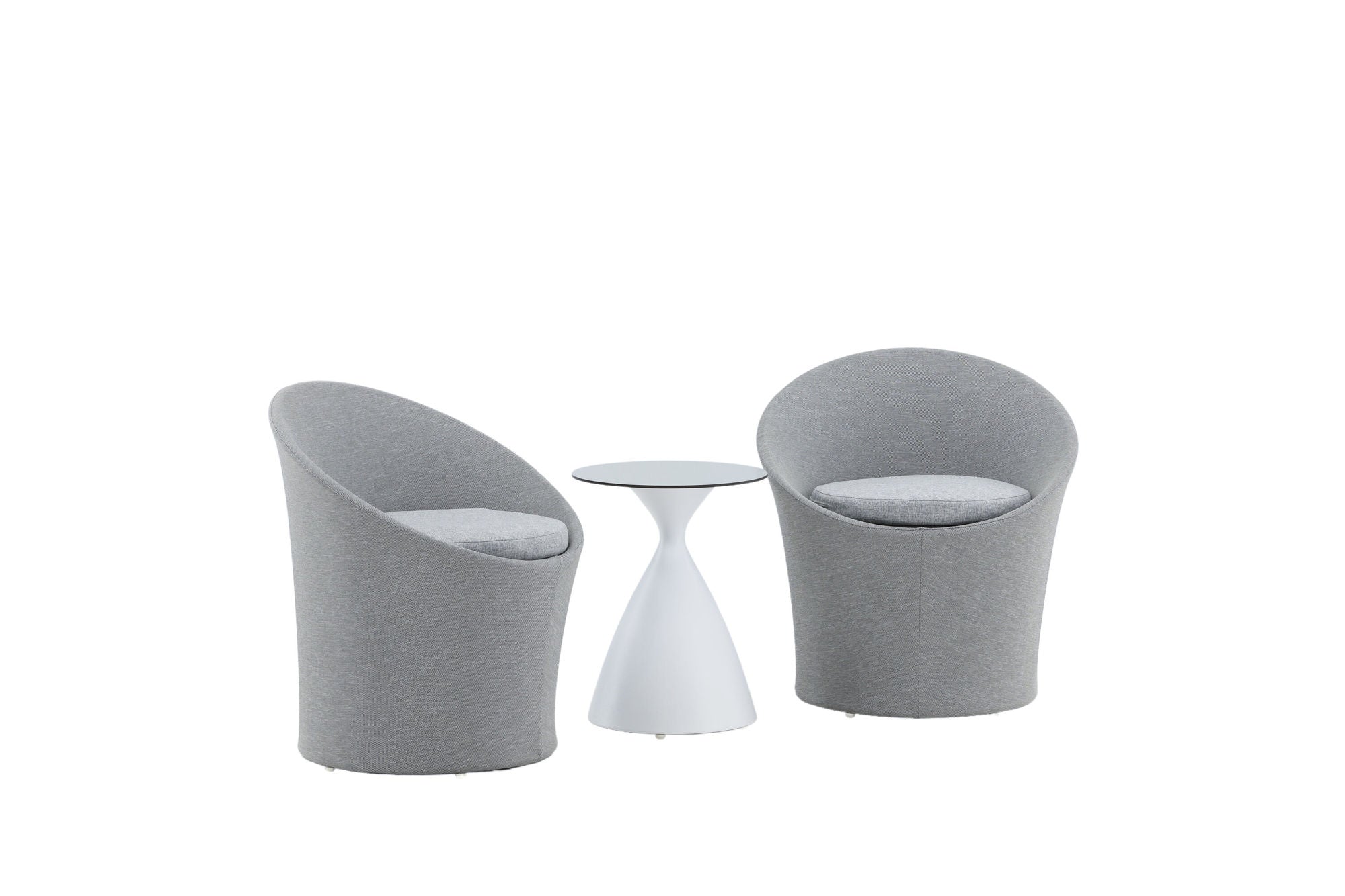 Venture Home Spoga - Lounge Set- White / Grey - -