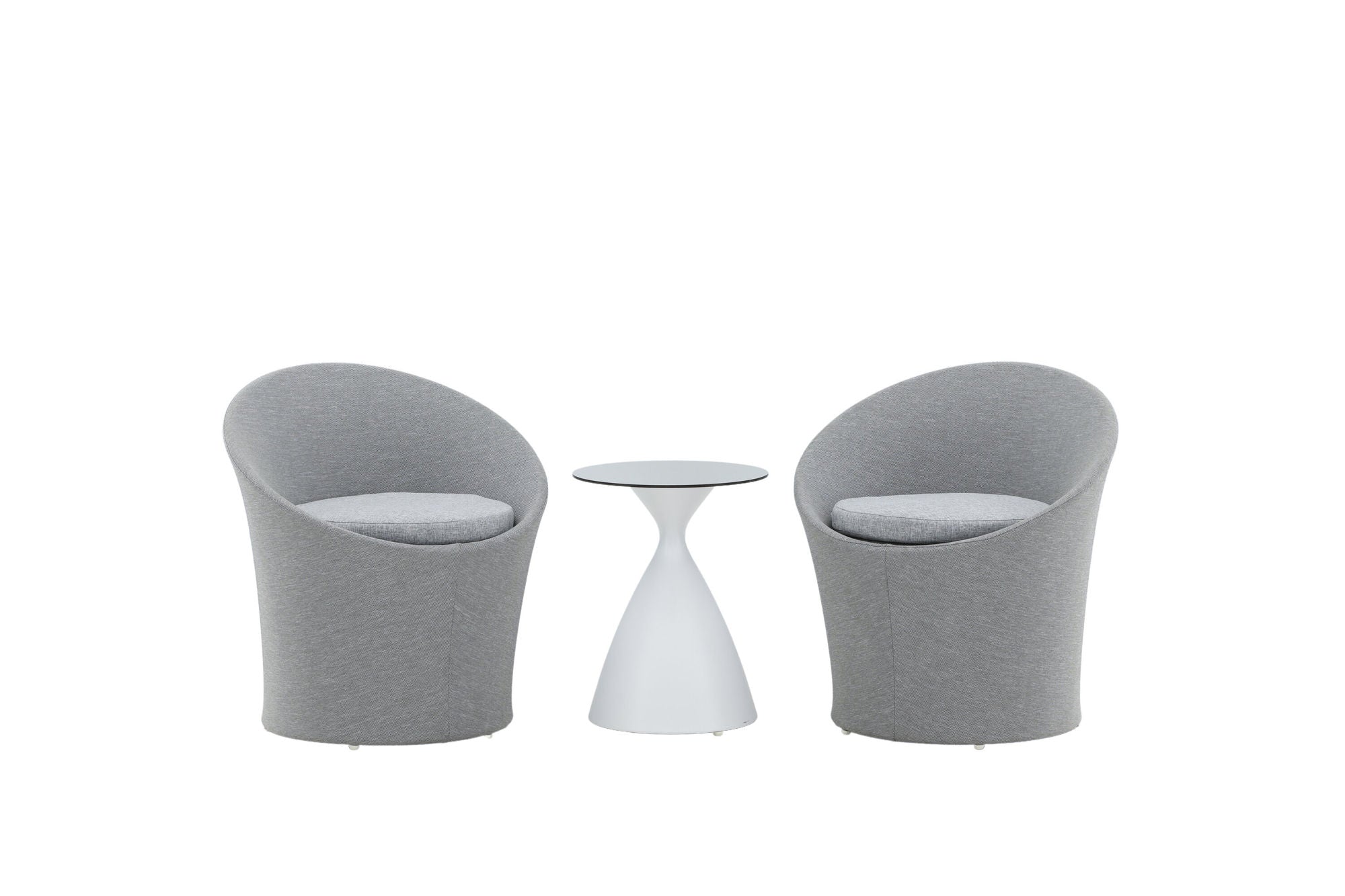Venture Home Spoga - Lounge Set- White / Grey - -