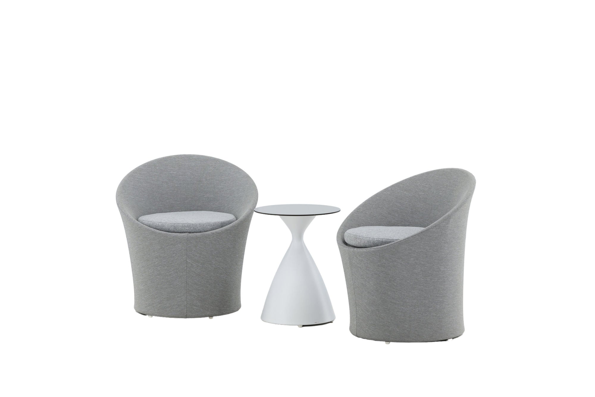 Venture Home Spoga - Lounge Set- White / Grey - -