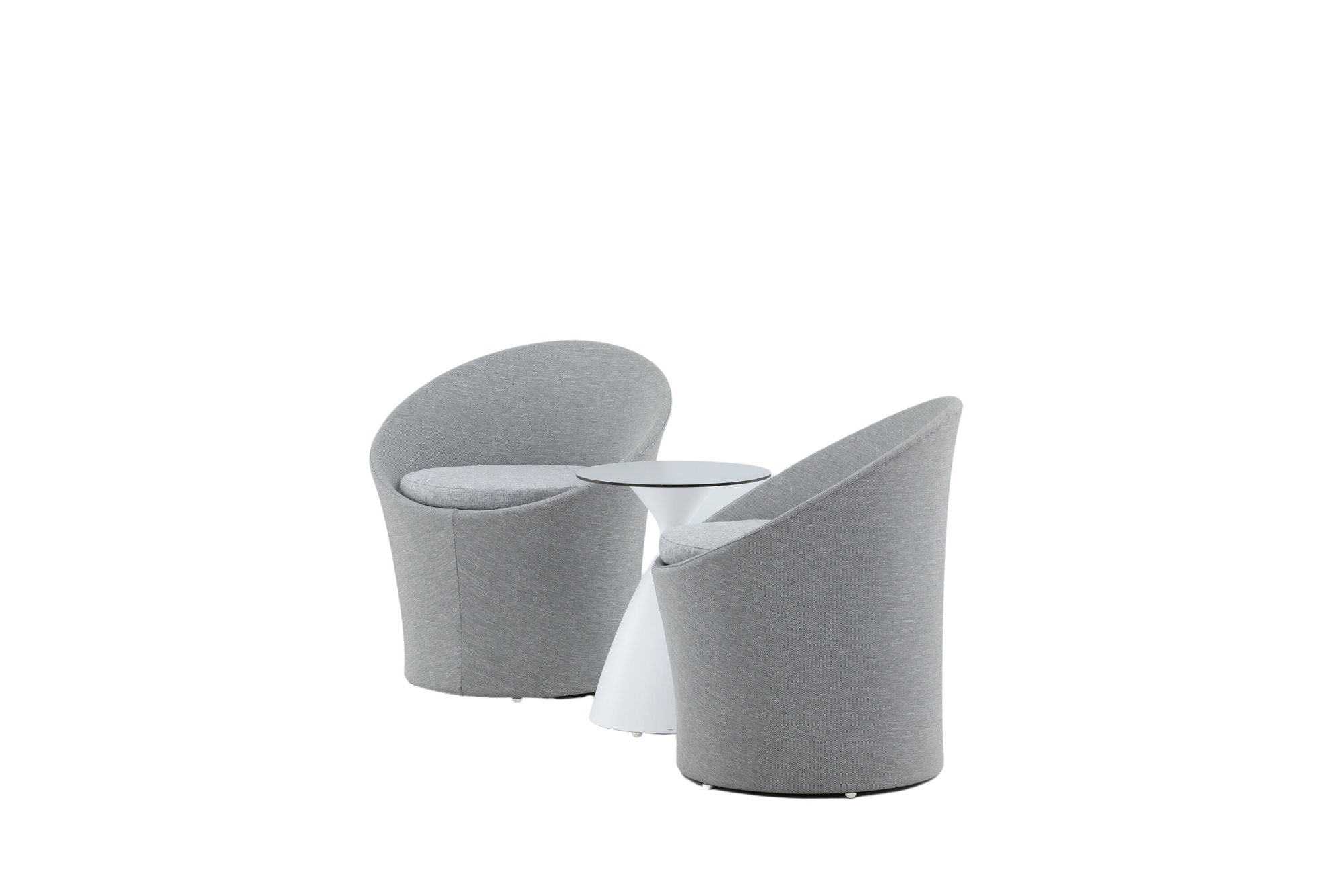 Venture Home Spoga - Lounge Set- White / Grey - -