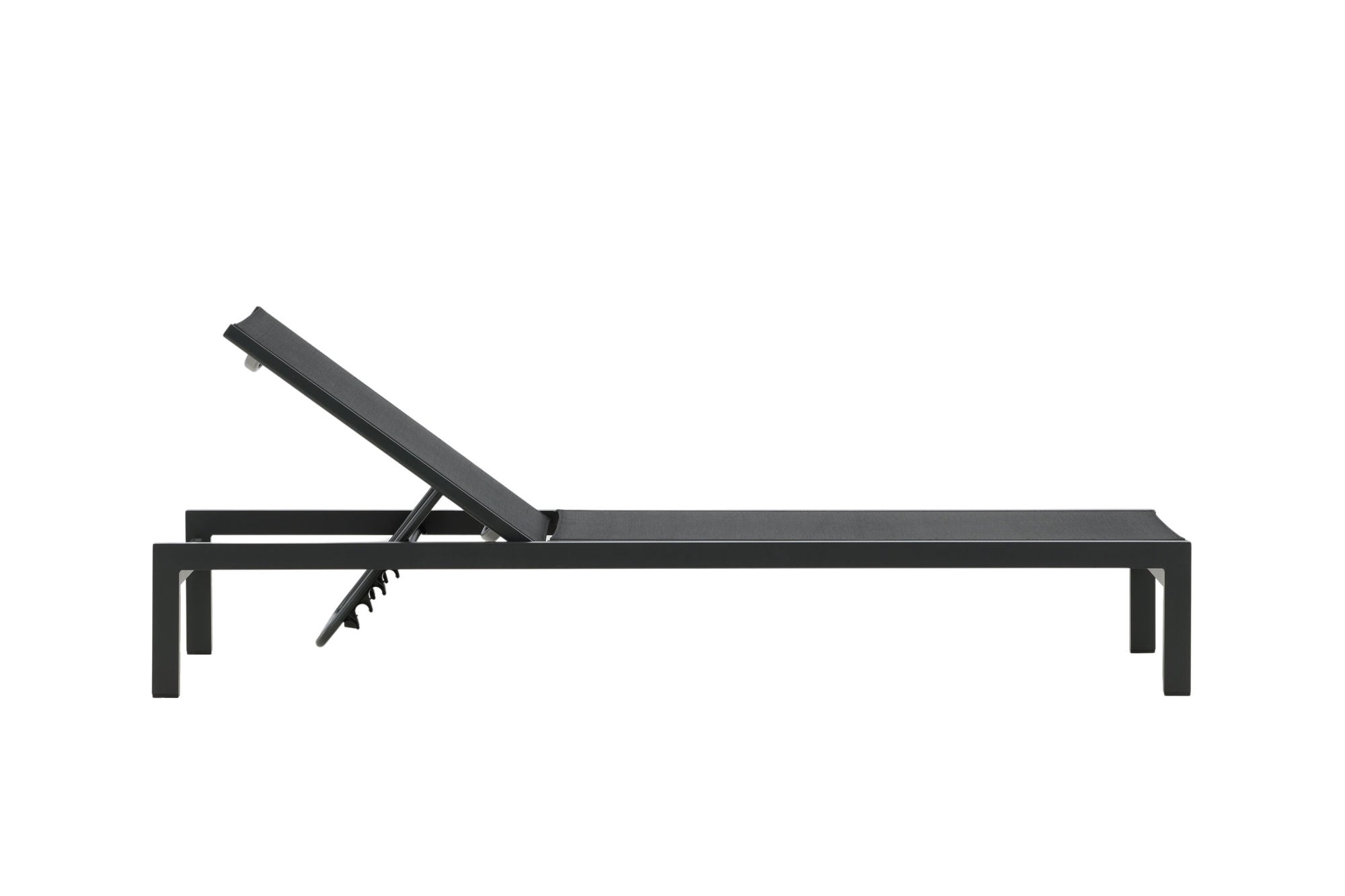 Venture Home Copacabana Sun Lounge 2-pack - Black/Black