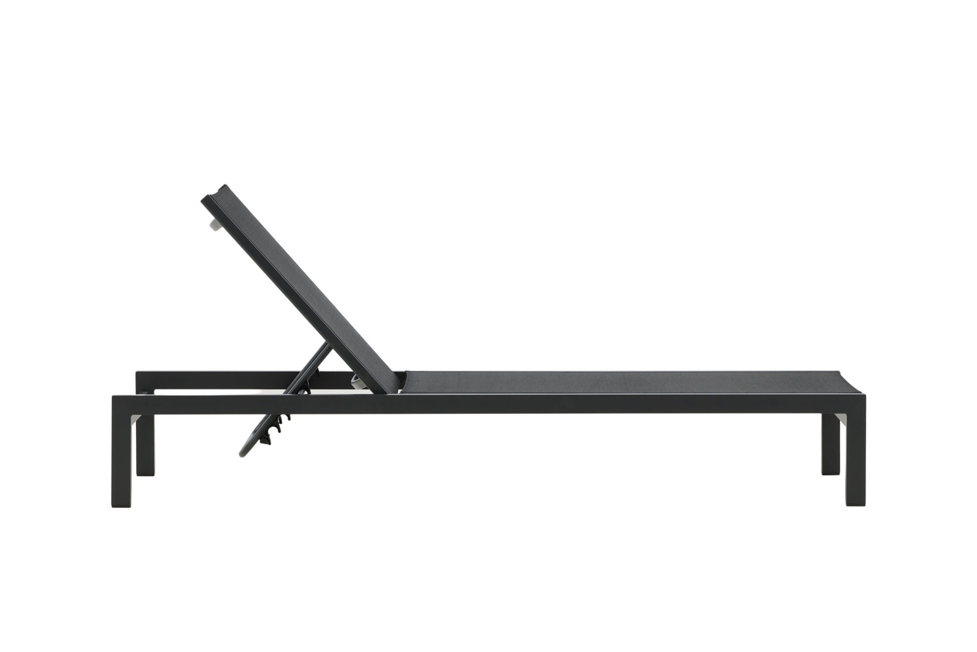 Venture Home Copacabana Sun Lounge 2-pack - Black/Black