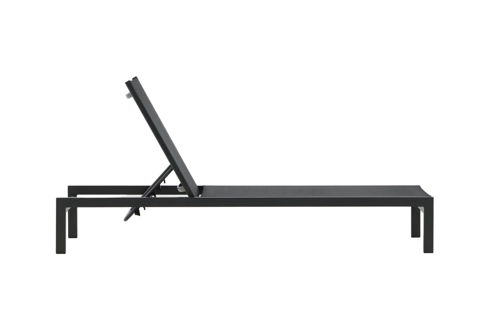 Venture Home Copacabana Sun Lounge 2-pack - Black/Black