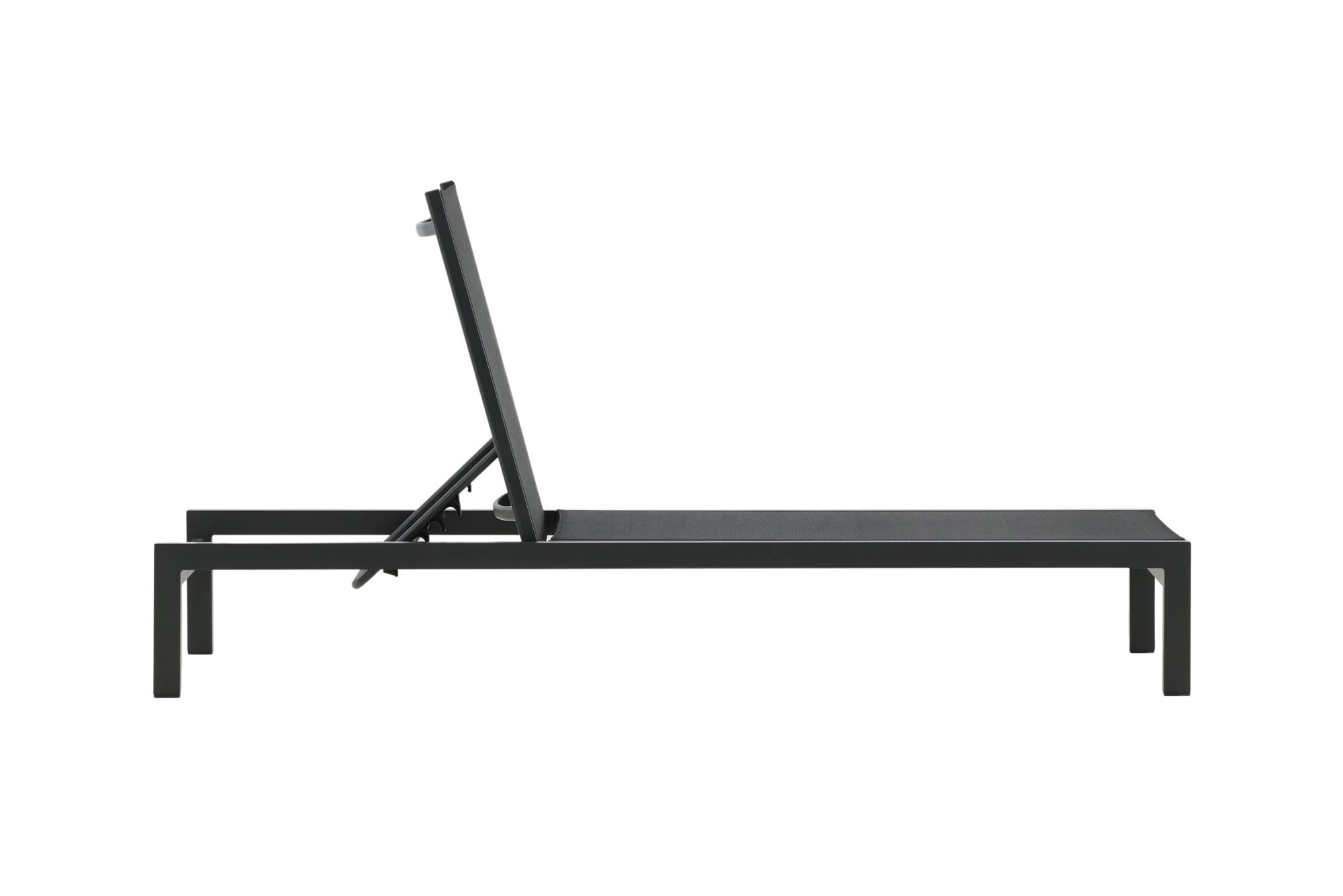 Venture Home Copacabana Sun Lounge 2-pack - Black/Black