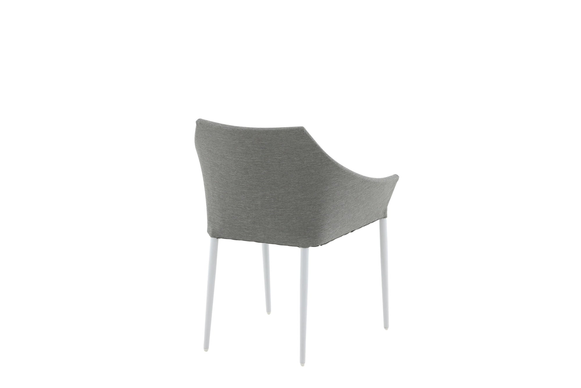 Venture Home Spoga - Spisebordsstol 2-pack - White / Grey - -