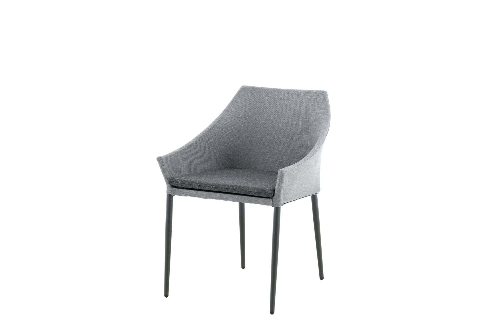 Venture Home Spoga - Spisebordsstol 2-pack - Black / Grey - -