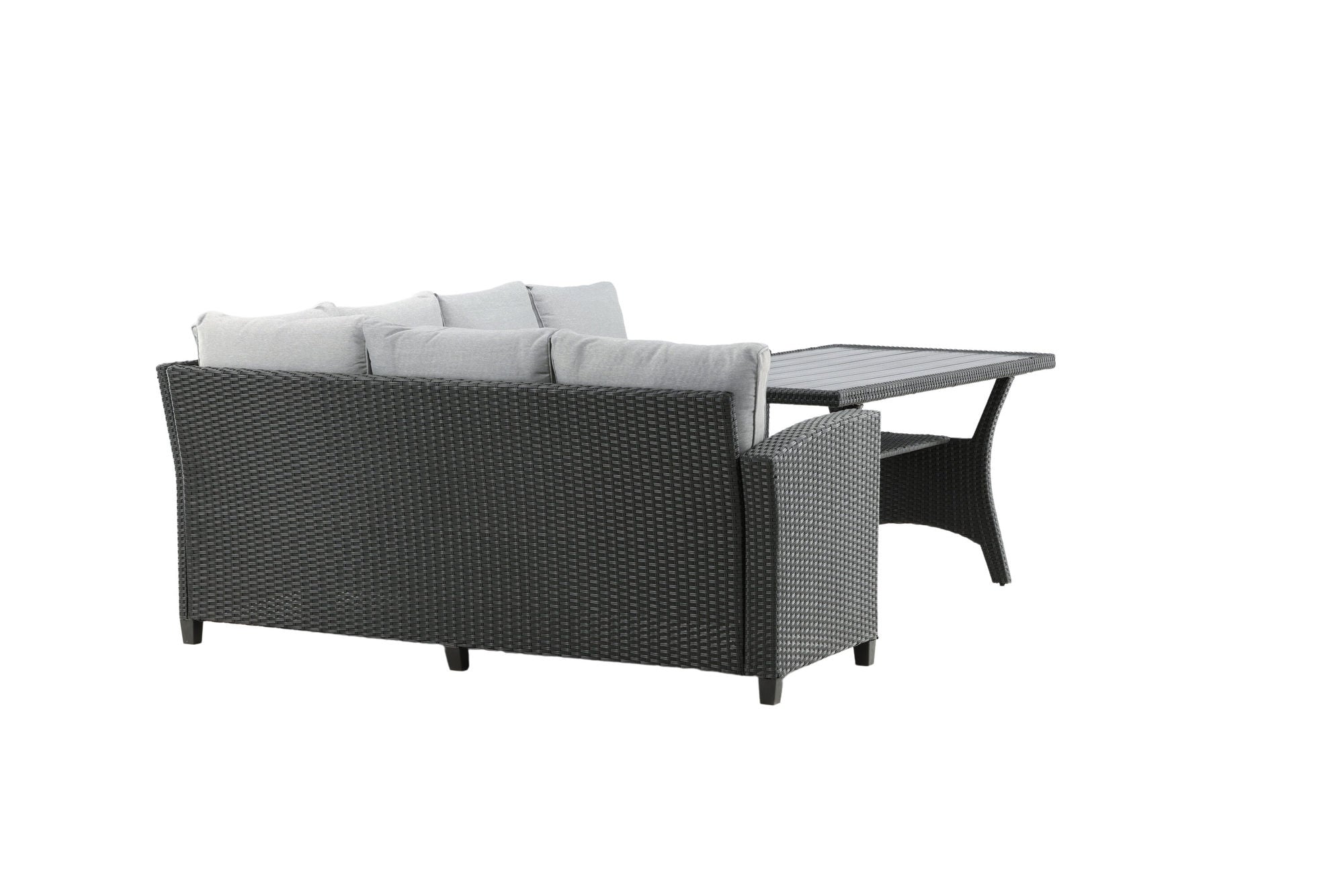 Venture Home Brentwood hjørne sofa - Black/Grey