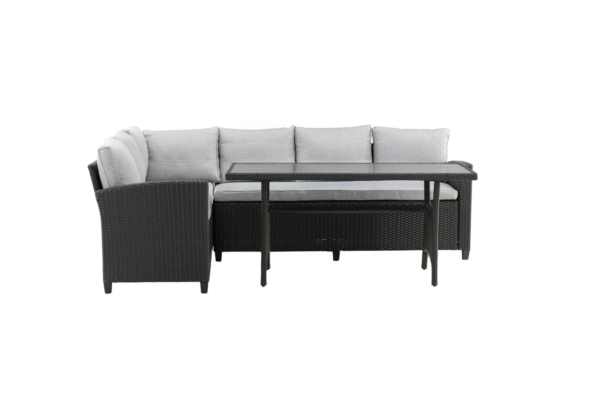 Venture Home Brentwood hjørne sofa - Black/Grey