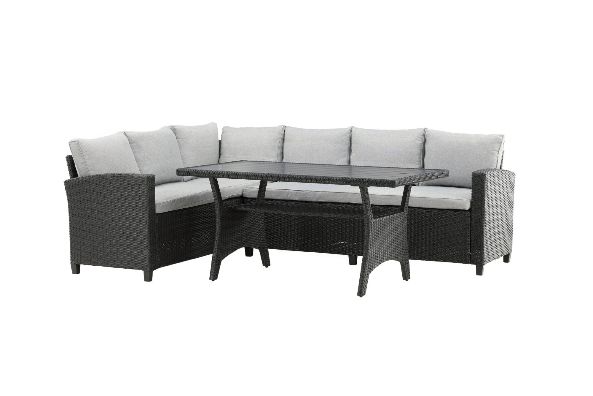 Venture Home Brentwood hjørne sofa - Black/Grey