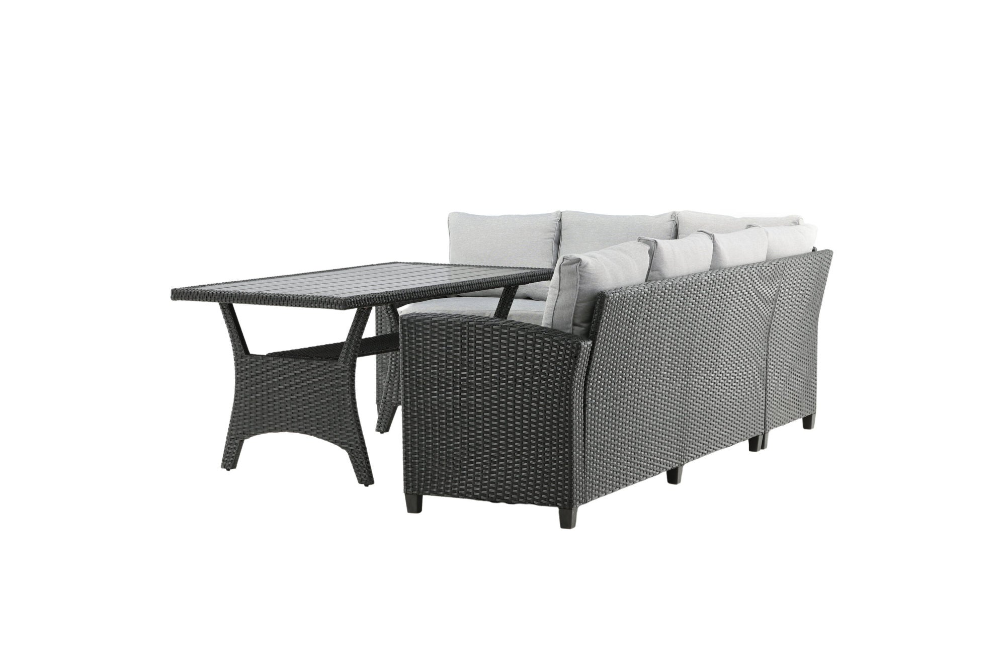 Venture Home Brentwood hjørne sofa - Black/Grey