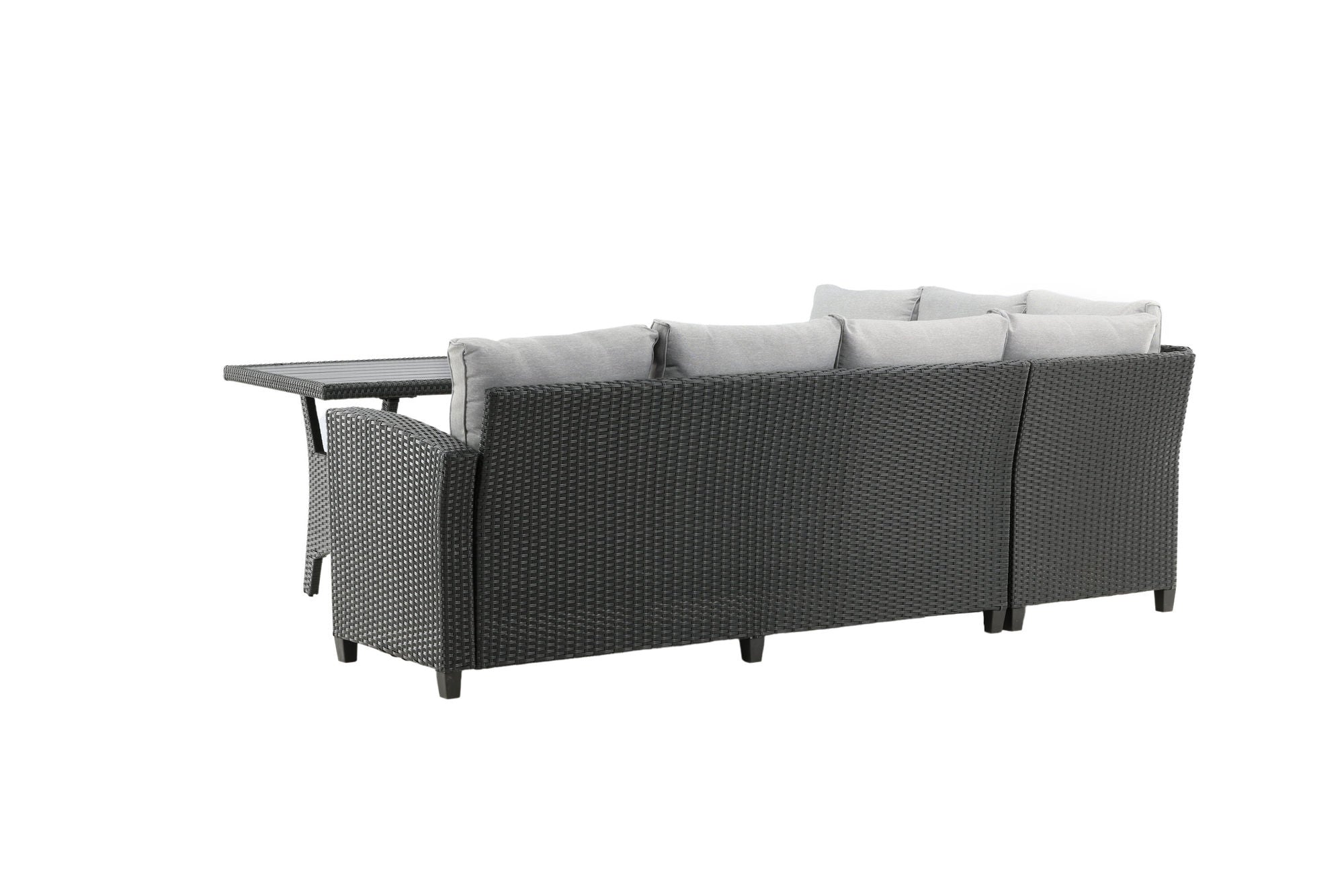 Venture Home Brentwood hjørne sofa - Black/Grey