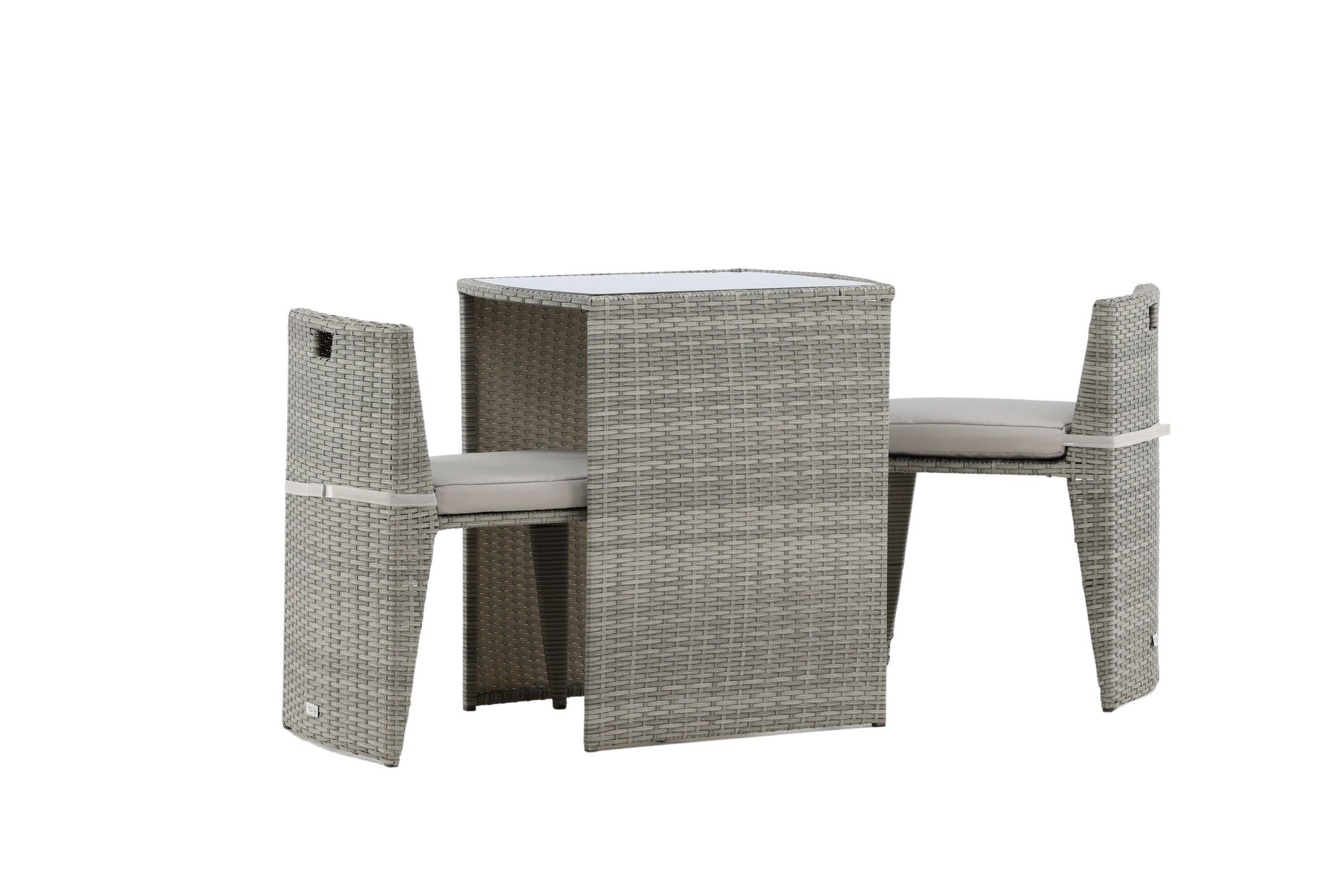 Venture Home Savanna - Caféset- Grey - Wicker -