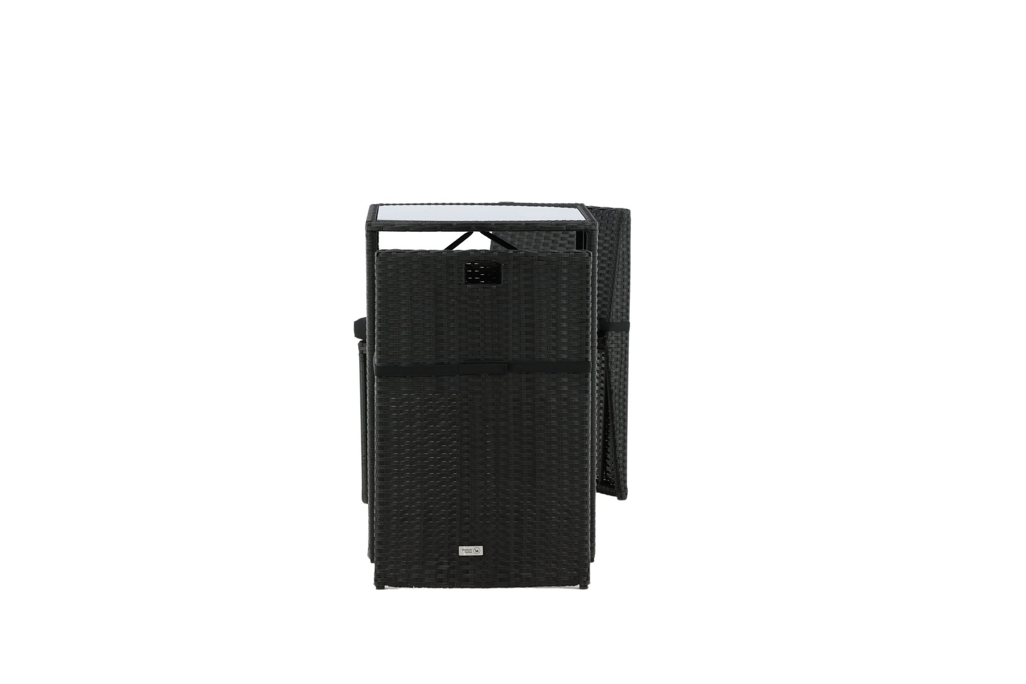 Venture Home Savanna - Caféset- Black - Wicker -