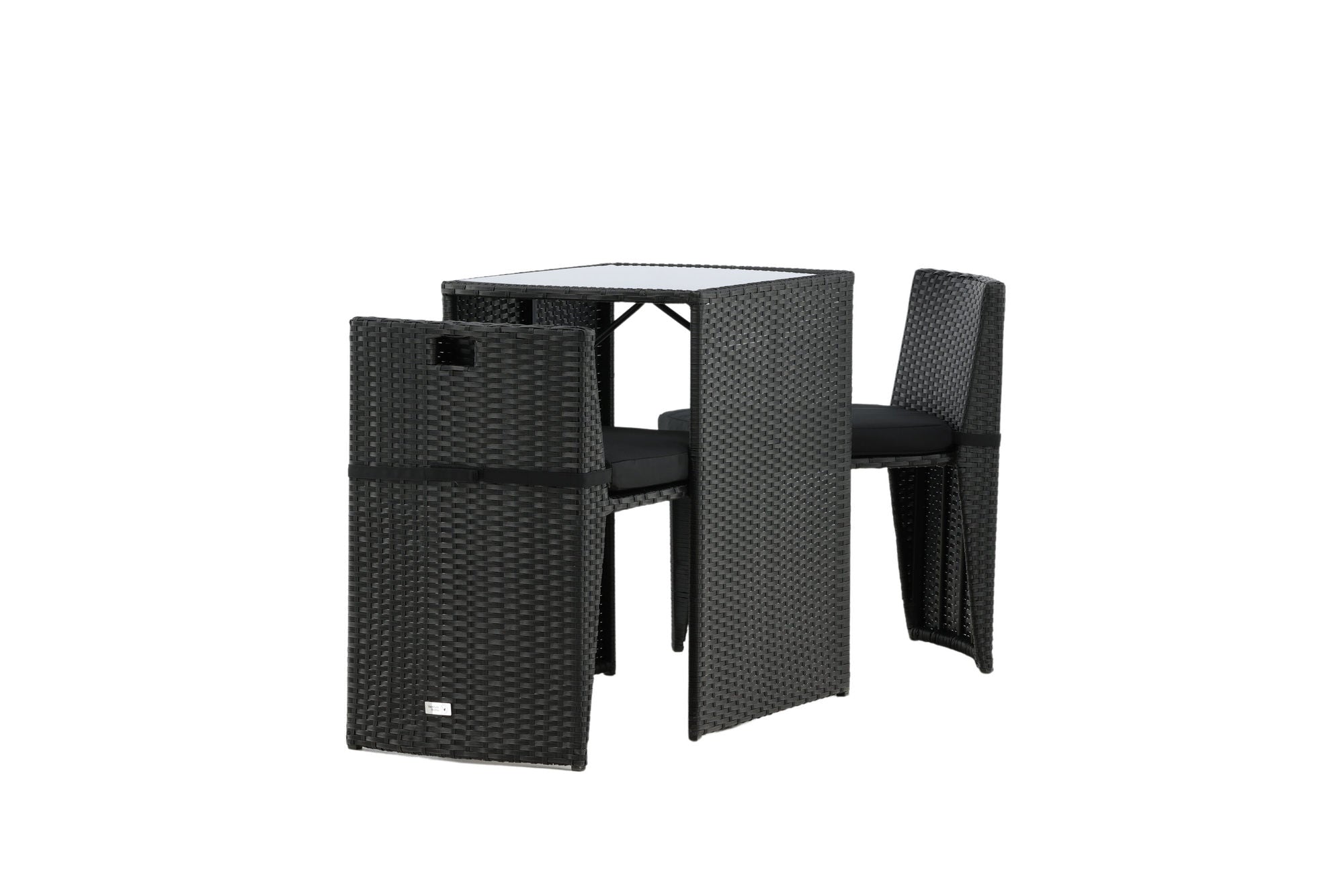 Venture Home Savanna - Caféset- Black - Wicker -