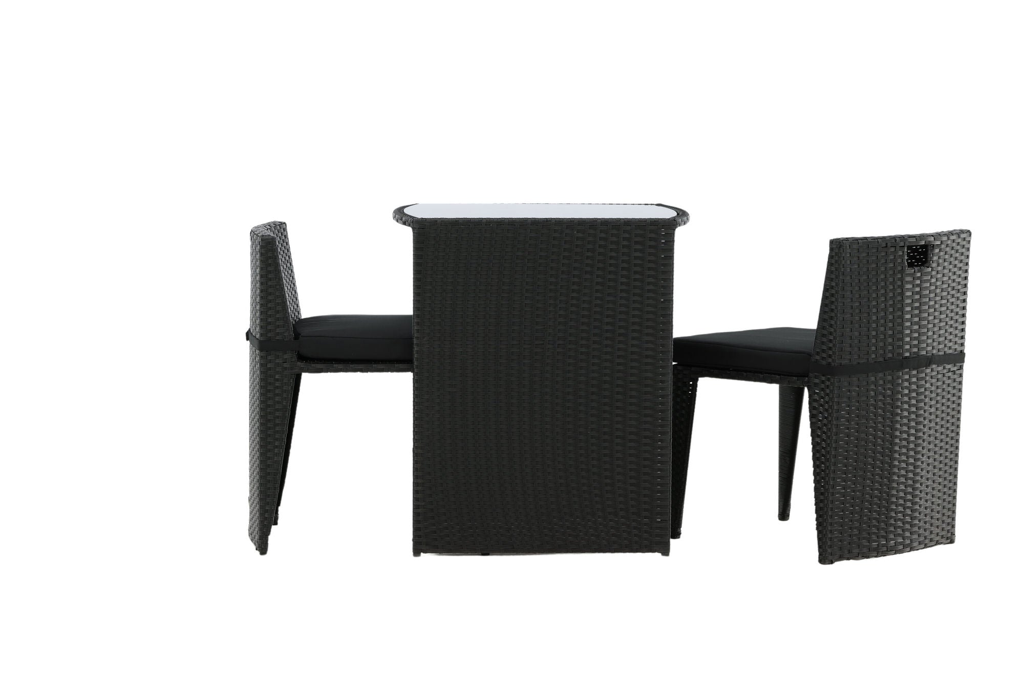 Venture Home Savanna - Caféset- Black - Wicker -