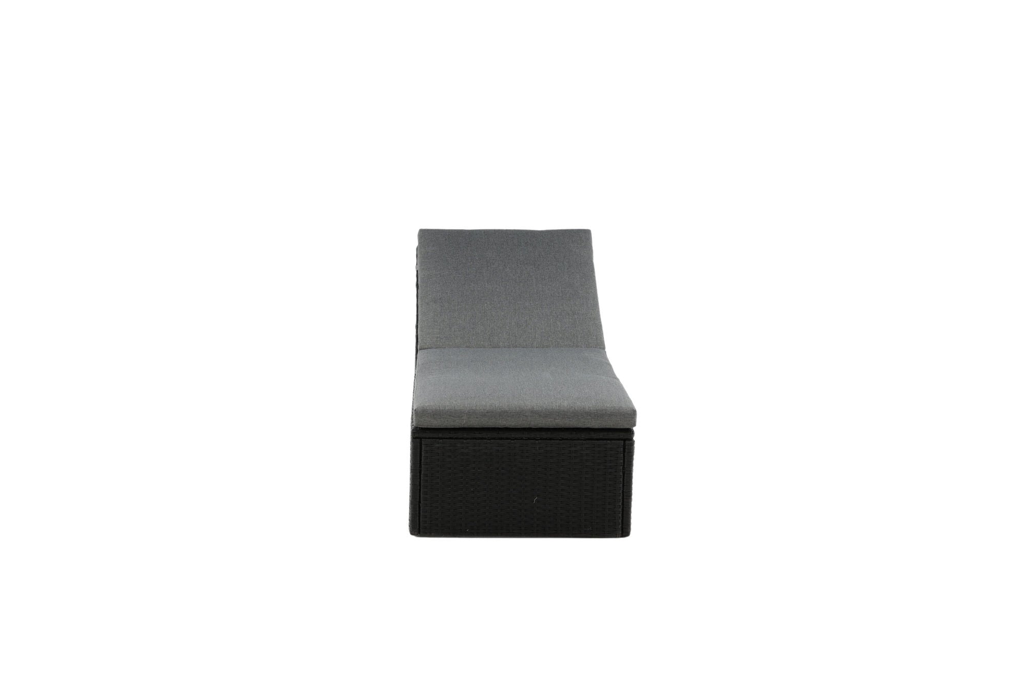 Venture Home Quad - Sun Lounge inc. Cushion- Black - Wicker -