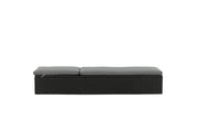Venture Home Quad - Sun Lounge inc. Cushion- Black - Wicker -
