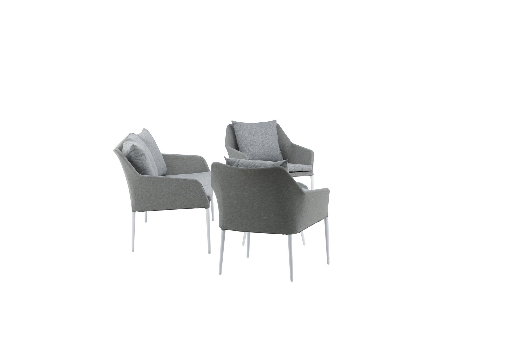 Venture Home Spoga - Sofa Set- White / Grey -  -