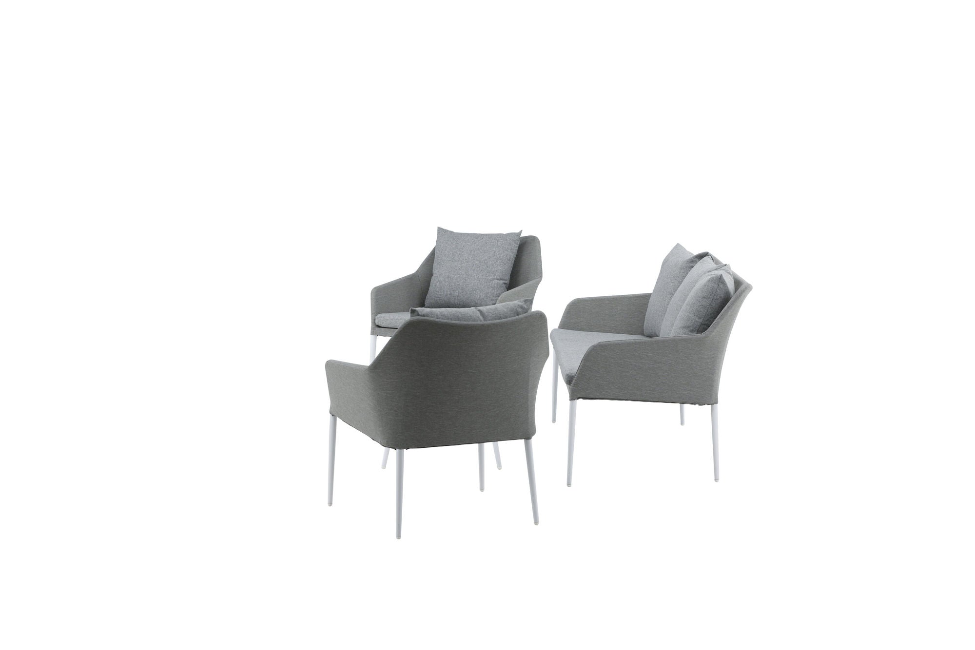 Venture Home Spoga - Sofa Set- White / Grey -  -