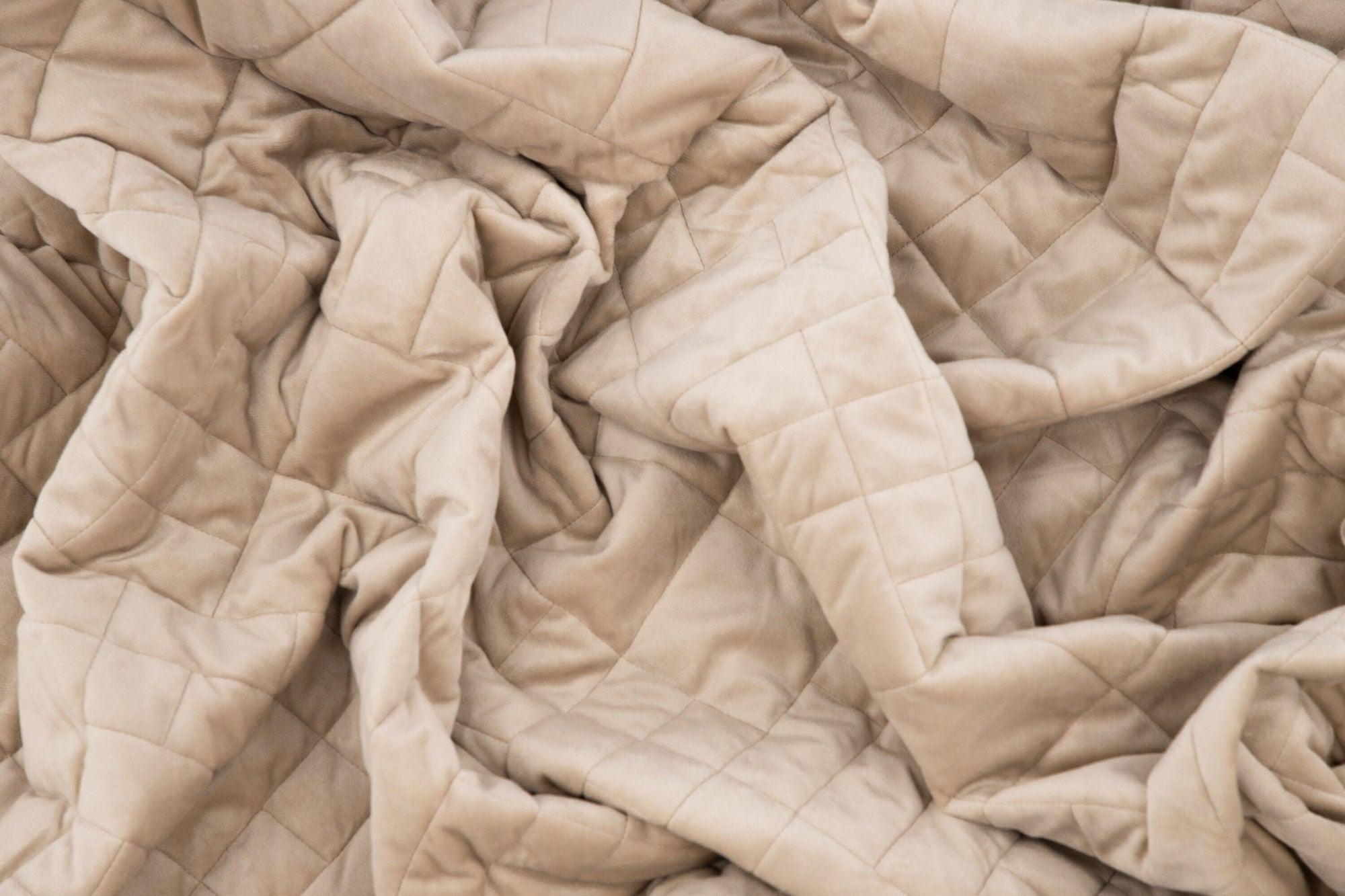 Venture Home Jilly Bedspread Polyester/velvet/microfiber - Beige / - 150*80