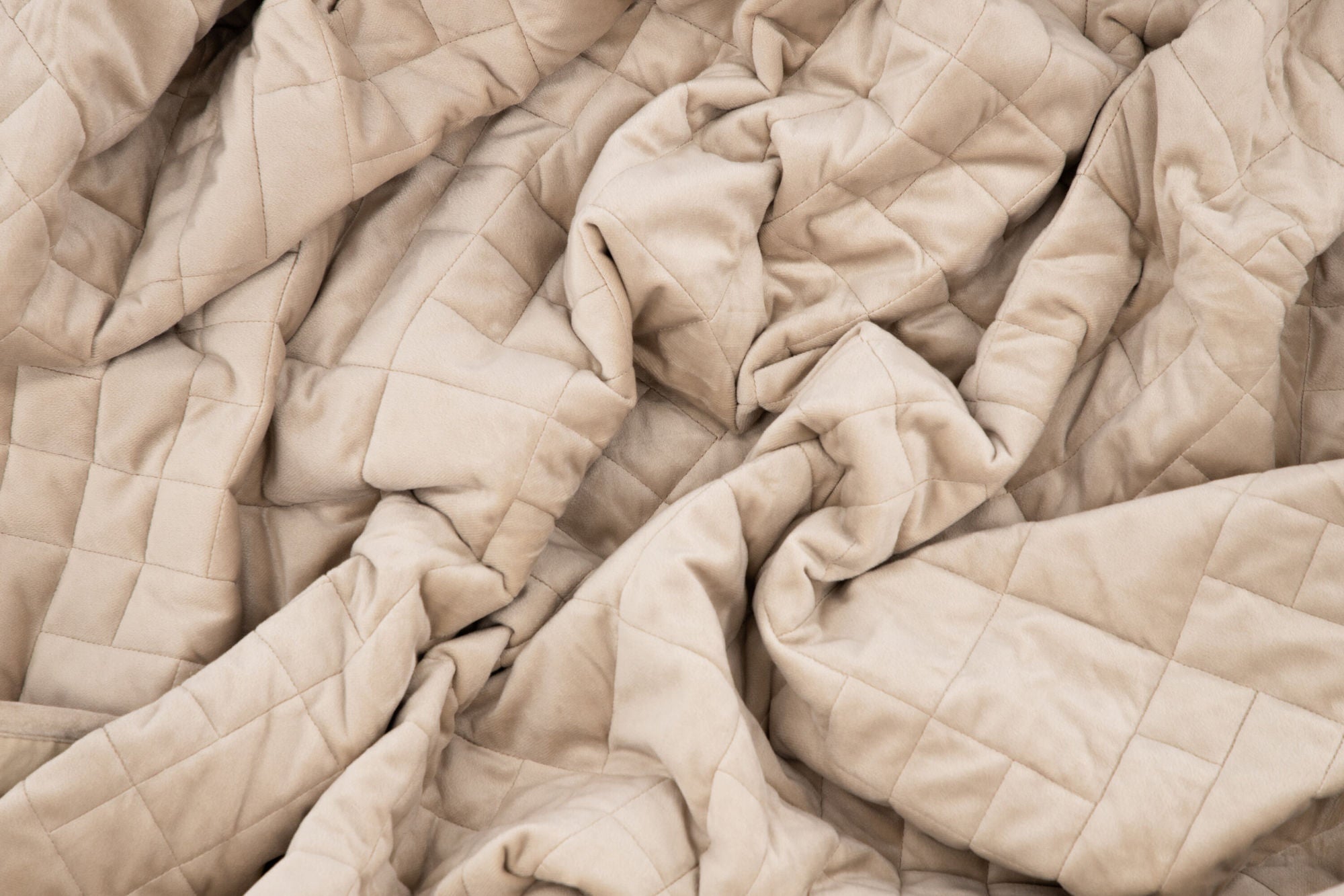 Venture Home Jilly Bedspread Polyester/velvet/microfiber - Beige / - 150*80