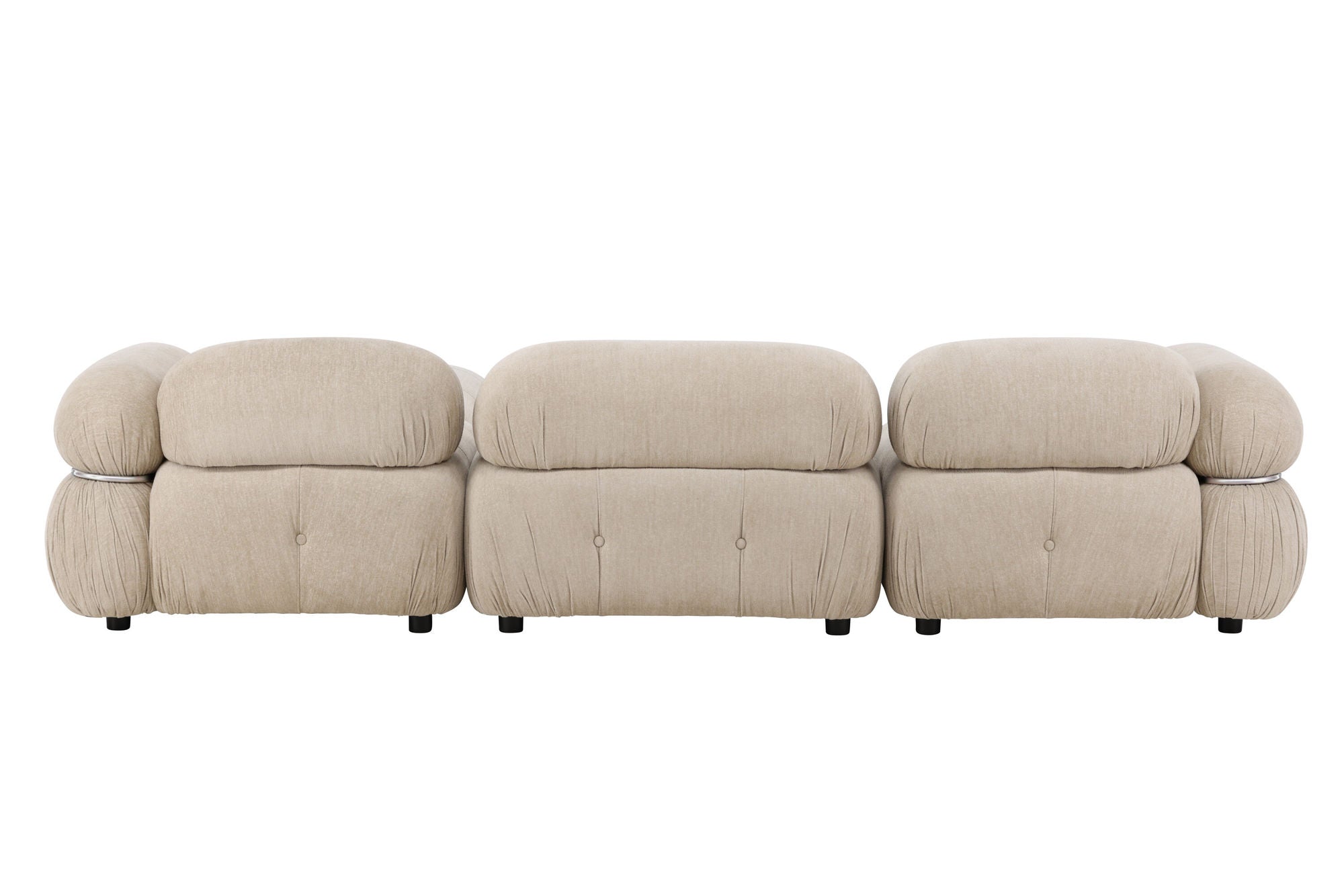 Venture Home Mika Module Sofa Beige/Silver 4 pieces