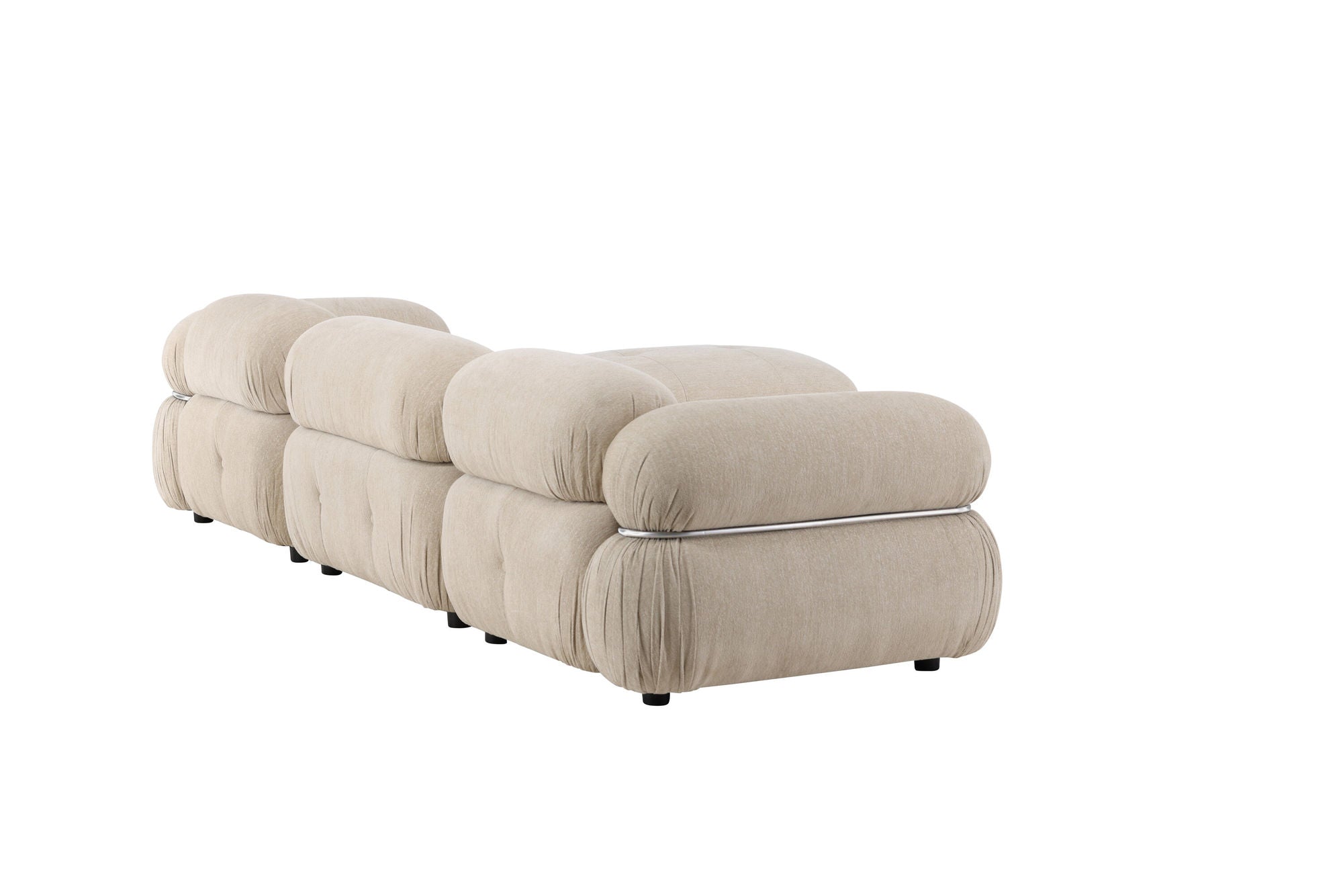 Venture Home Mika Module Sofa Beige/Silver 4 pieces