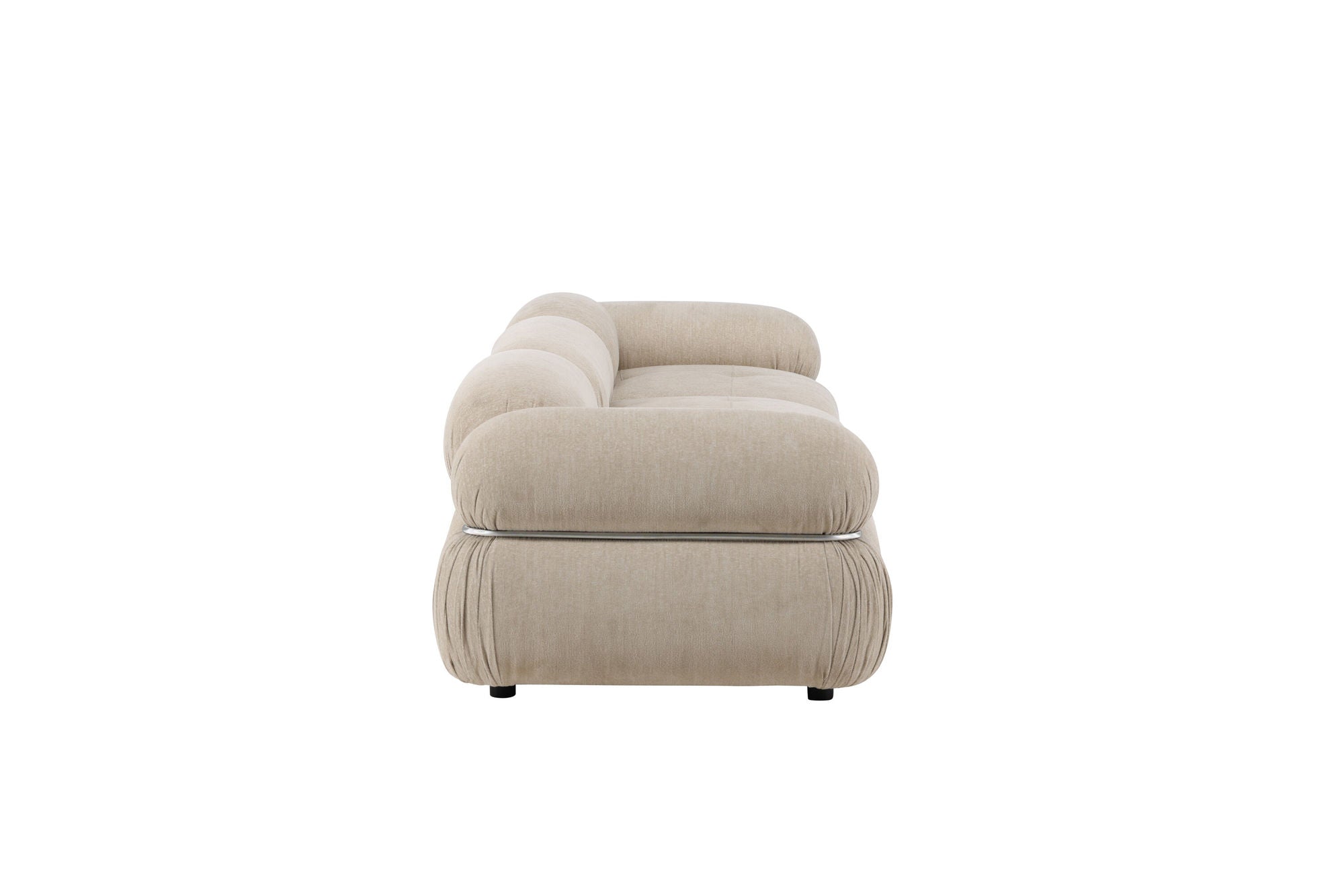Venture Home Mika Module Sofa Beige/Silver 3 pieces