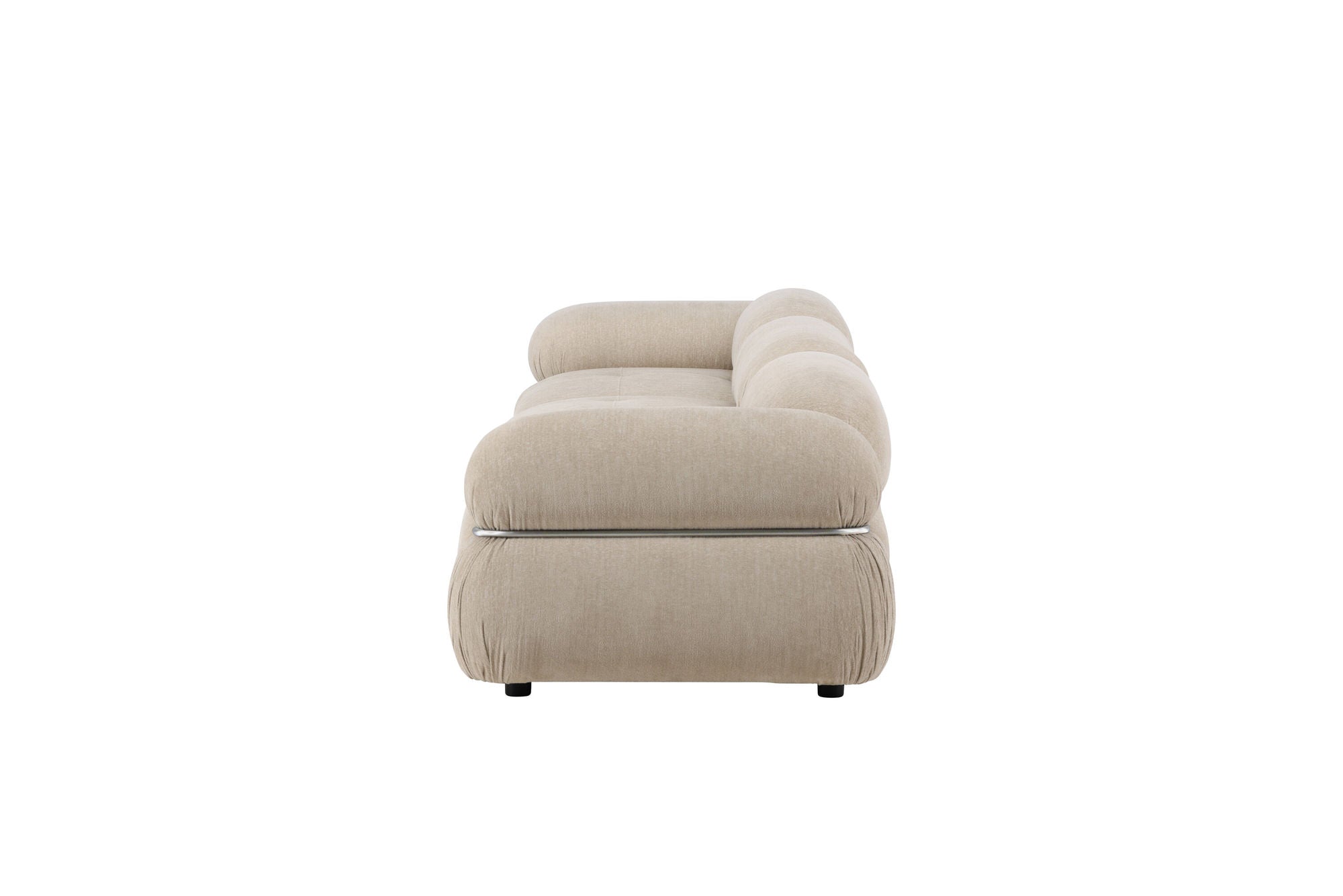 Venture Home Mika Module Sofa Beige/Silver 3 pieces