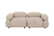 Venture Home Mika Module Sofa Beige/Silver 2 pieces