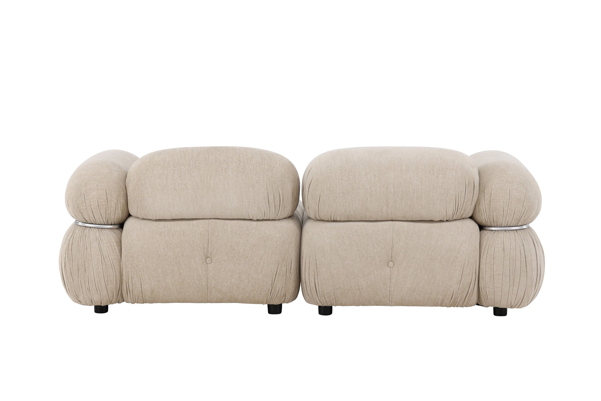 Venture Home Mika Module Sofa Beige/Silver 2 pieces