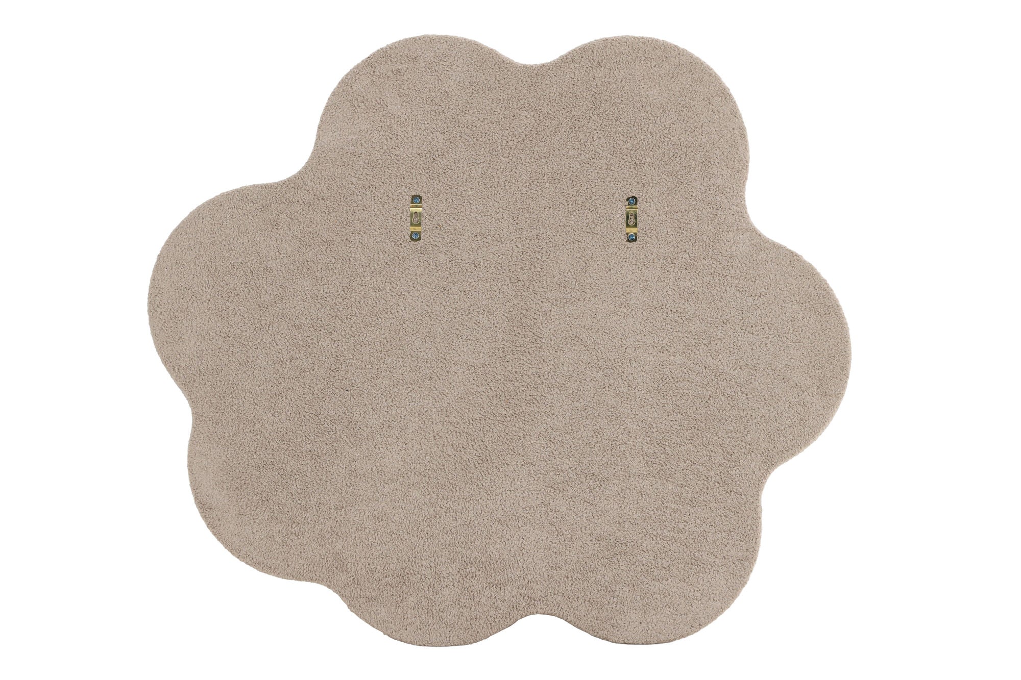 Venture Home Kungsbacka spejl 70x70 cm - MDF with Beige Boucle / Clear Glass