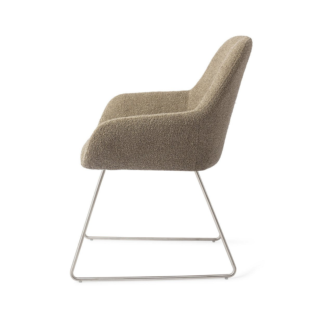 Jesper Home Kushi Spisebordsstol Slide Steel