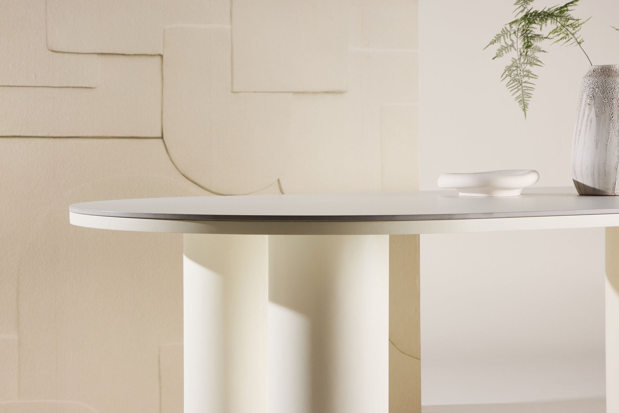 Vind Havstenssund spisebord 110x220 - Sintered Stone / FSC 100%
