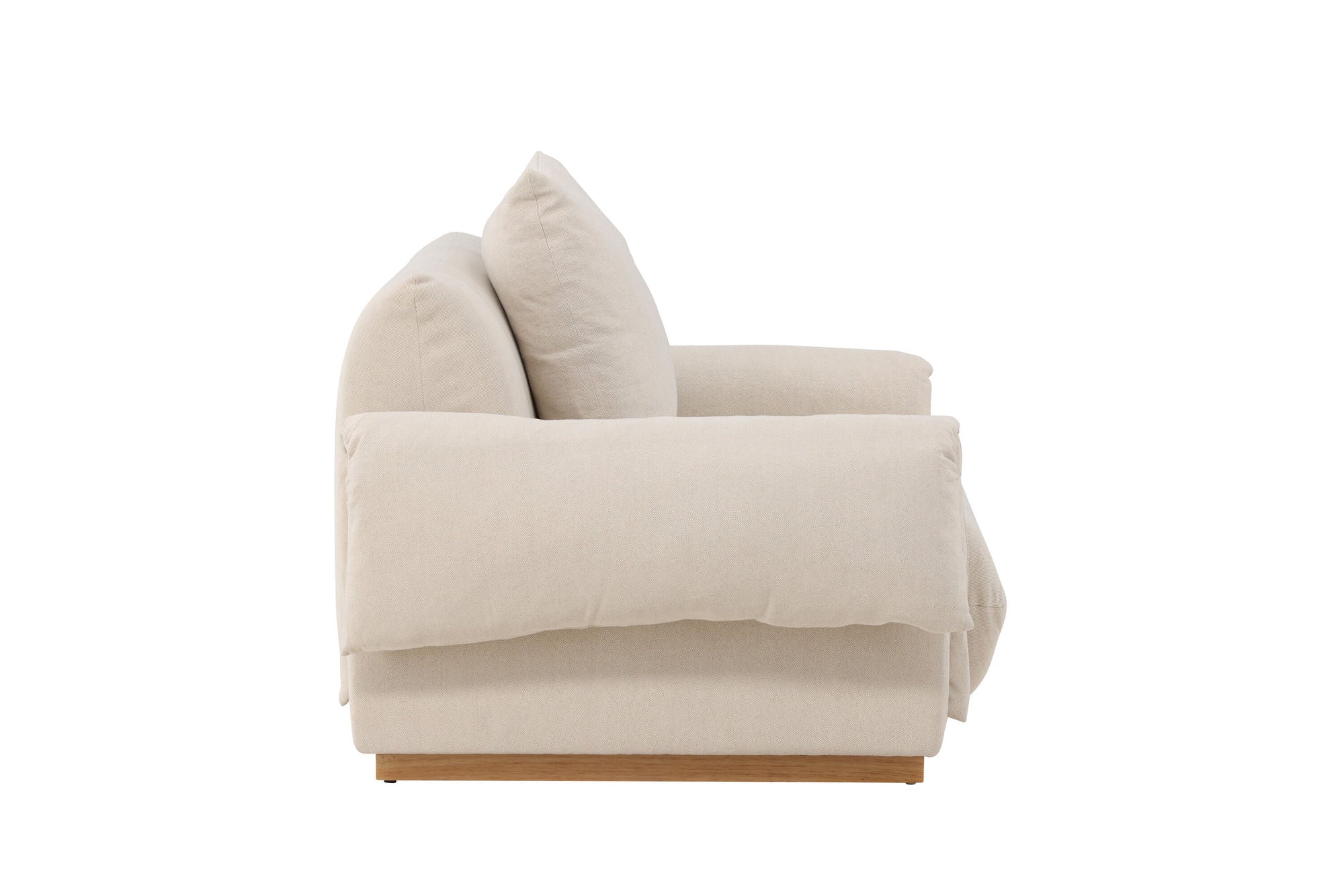 Vind Mollösund 1-seat  - Beige Linen /