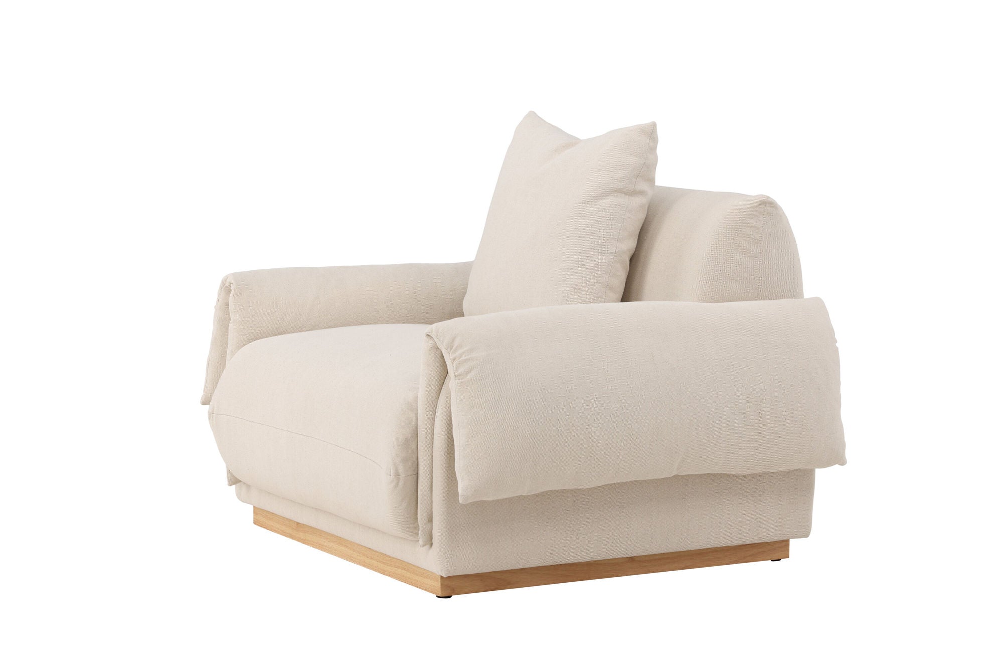 Vind Mollösund 1-seat  - Beige Linen /