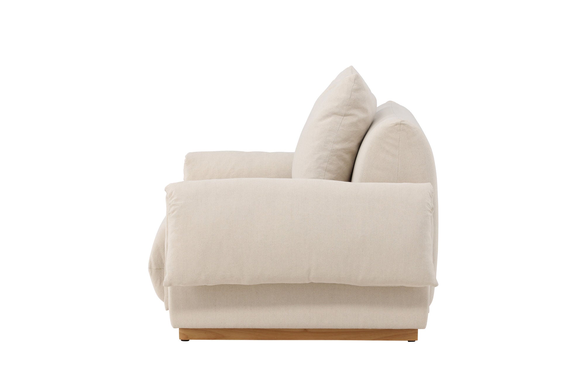 Vind Mollösund 1-seat  - Beige Linen /