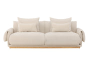 Vind Mollösund 3-seat Sofa - Beige Linen /