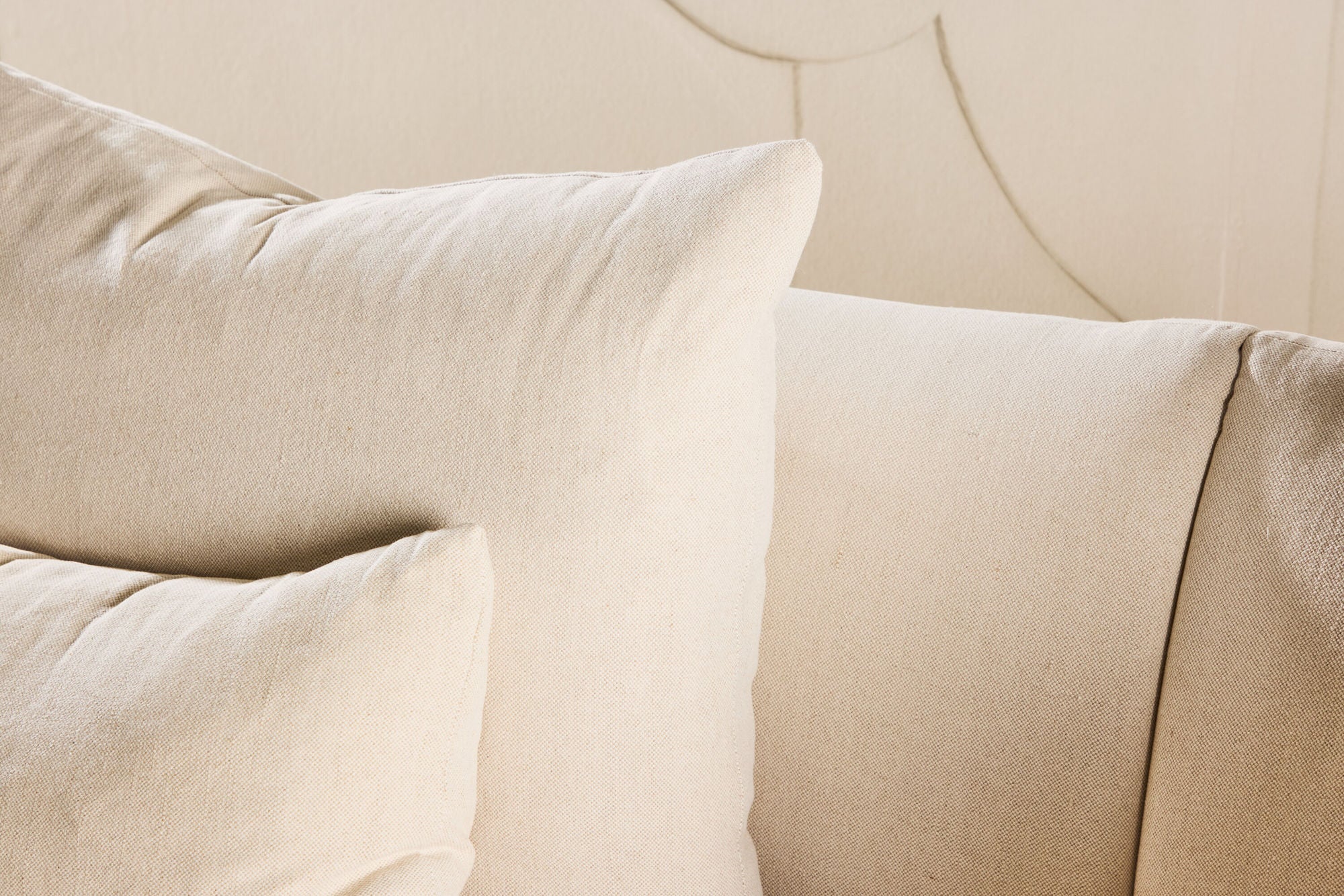 Vind Mollösund 3-seat Sofa - Beige Linen /