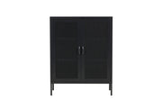 Venture Home Misha - Low cabinet mesh doors - Black - Ersätts av 25360-208
