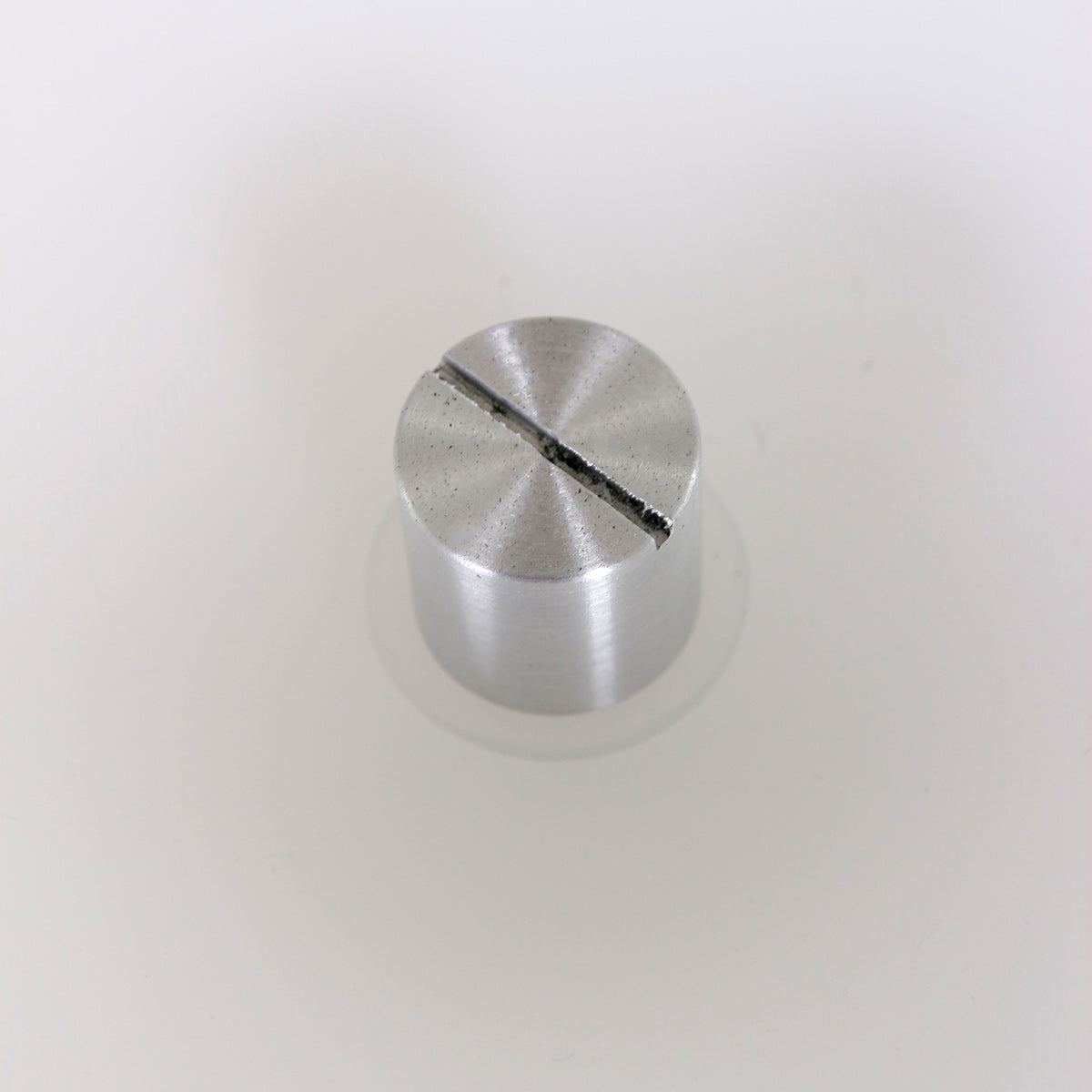 Bordlampe Ancilla 5557ST – stilfuld stållampe med hvidt glas
