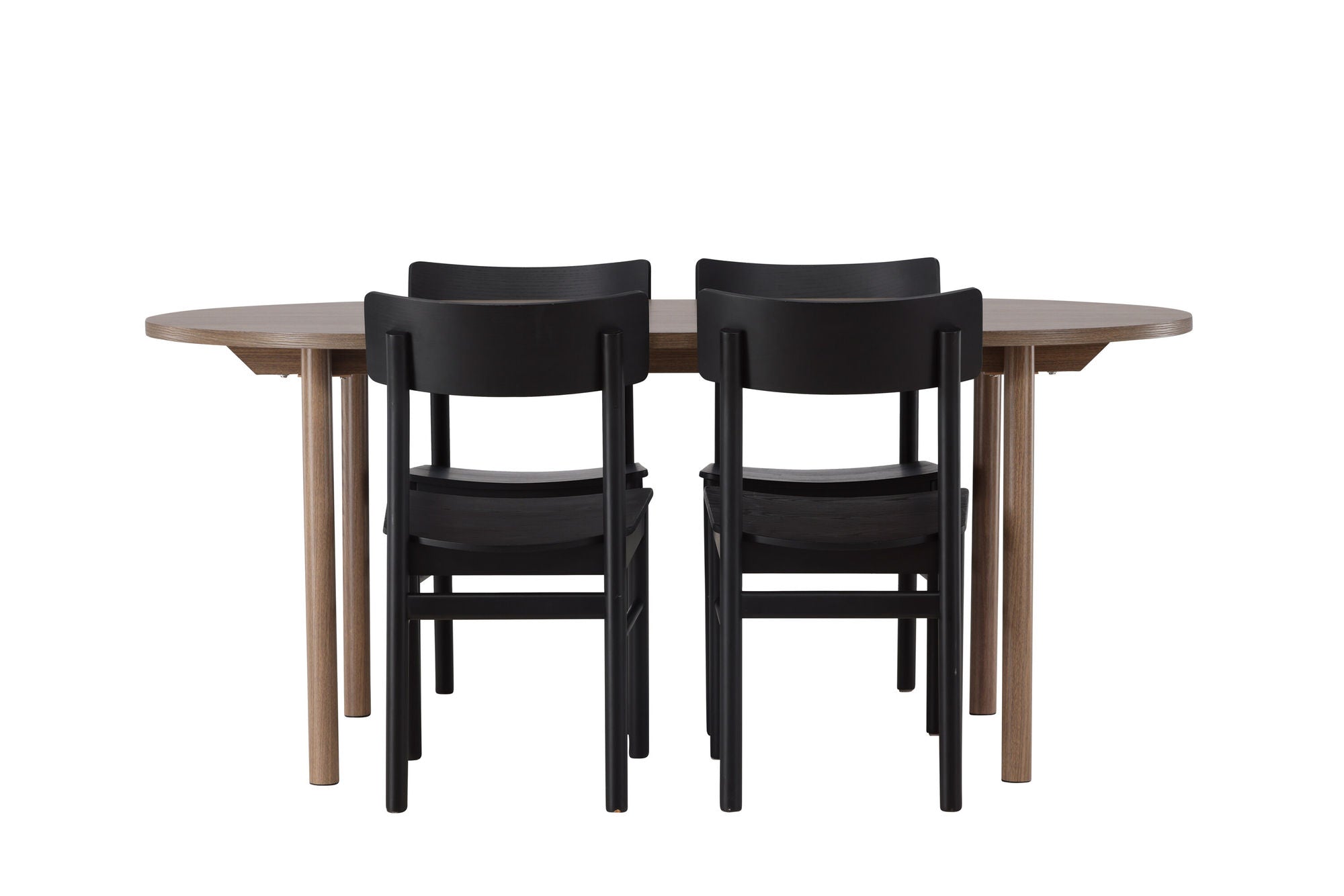 Venture Home Andy spisebord 180*75 - Natural / Natural MDF +Montros Spisebordsstol - Natural / Natural Rubberwood _4