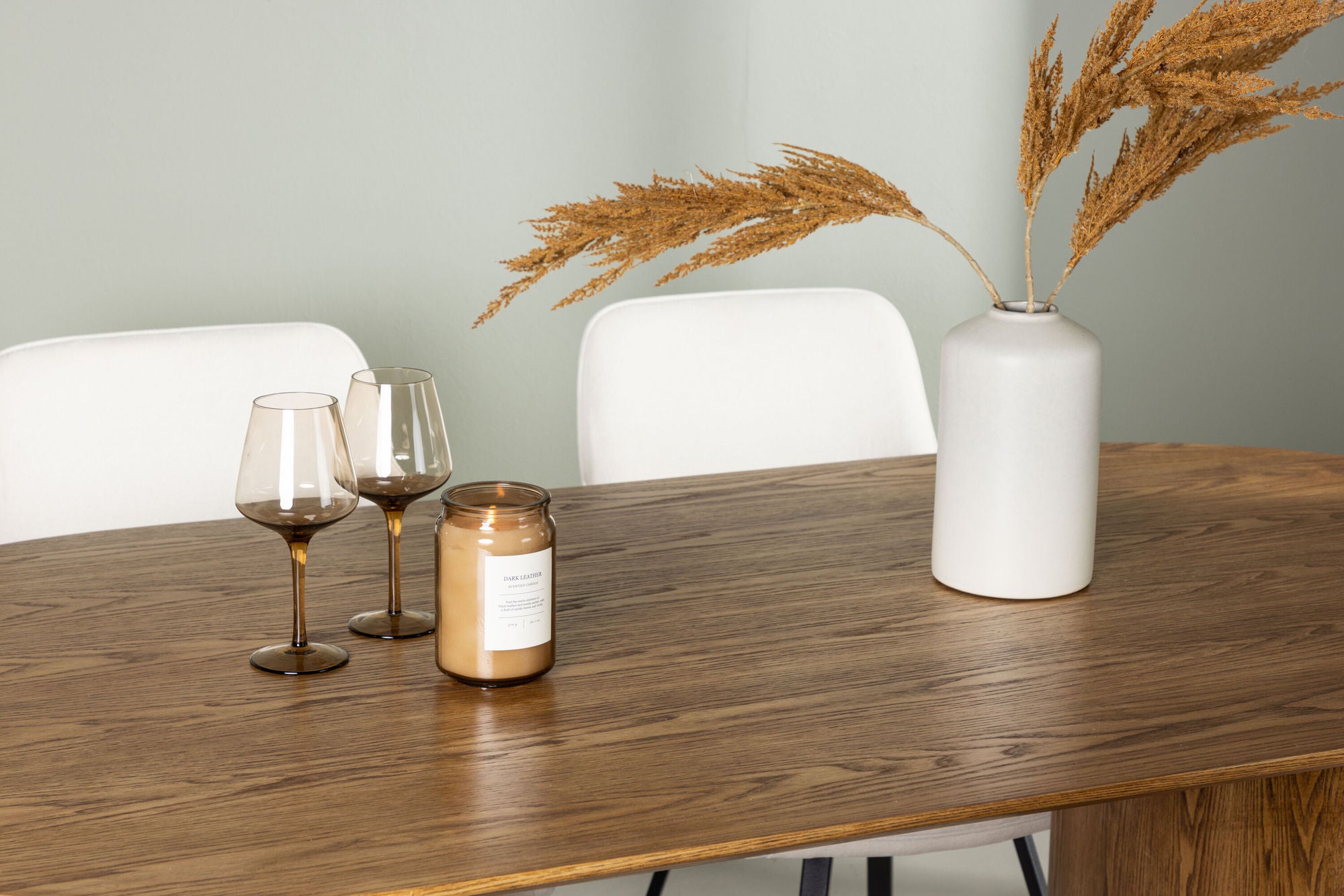Venture Home Isolde spisebord 140*75 - Nature / Nature MDF +Rosie Spisebordsstol - Black / Beige Fabric _4