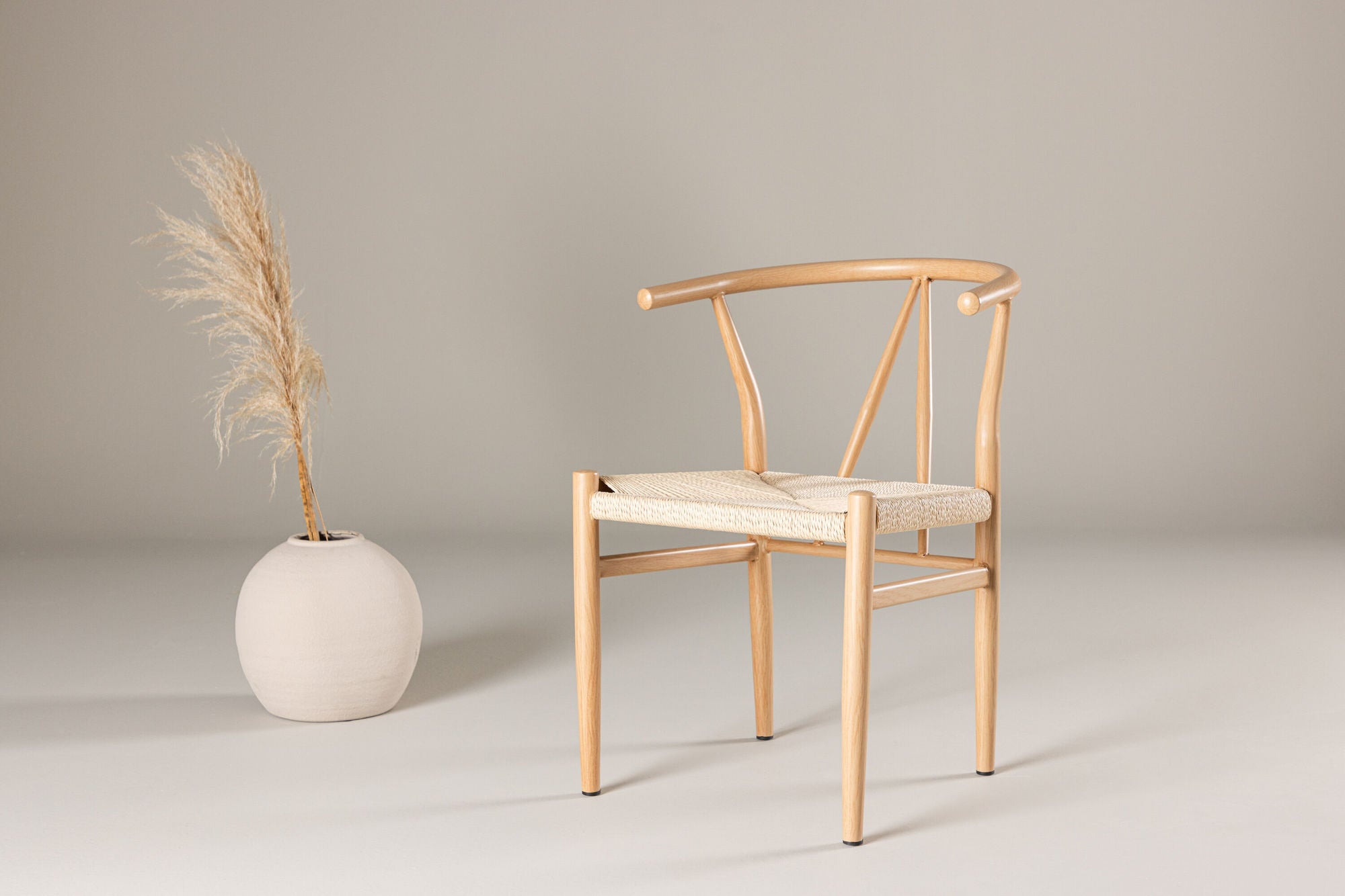 Venture Home Alfons Spisebordsstol - Natural / Beige Rope