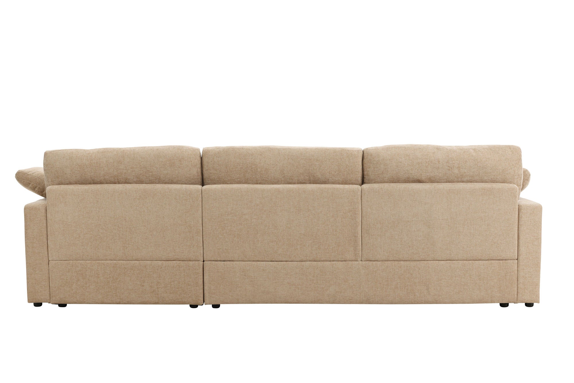 Vind Amalfi hjørne Sofa - Sand Fabric /
