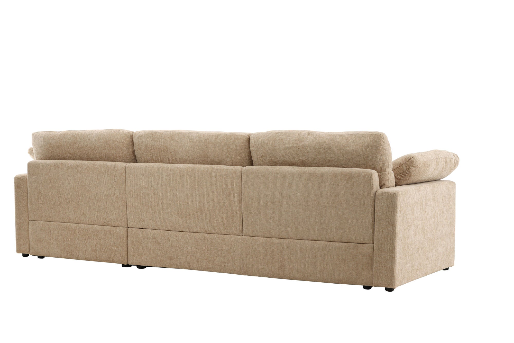 Vind Amalfi hjørne Sofa - Sand Fabric /