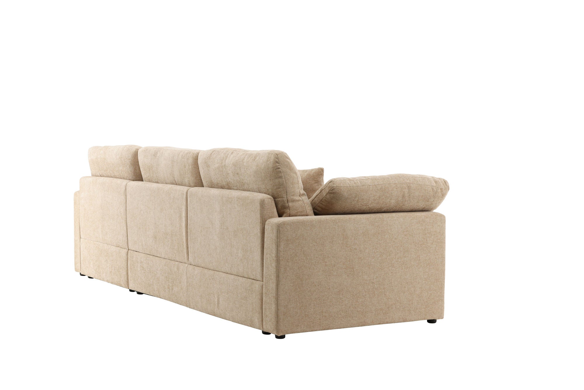 Vind Amalfi hjørne Sofa - Sand Fabric /